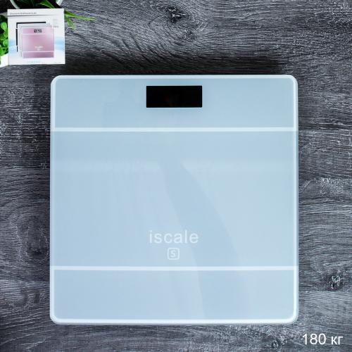 Весы напольные электронные 180 кг / 2017B /уп 15/без батареек