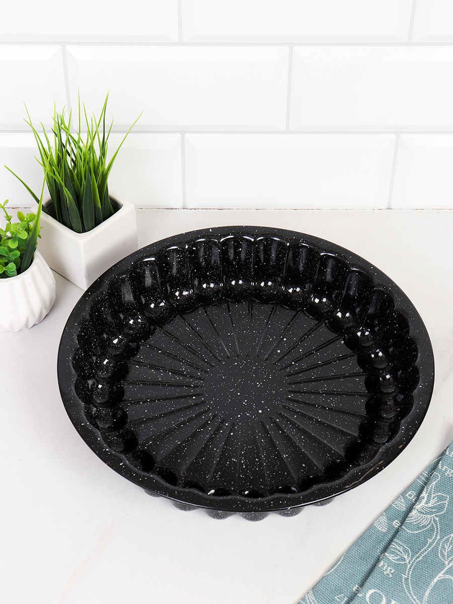 Форма для выпечки Круг 26 см Мрамор / PPS-951 /уп 50/ антипригарное покрытие/ 0,39