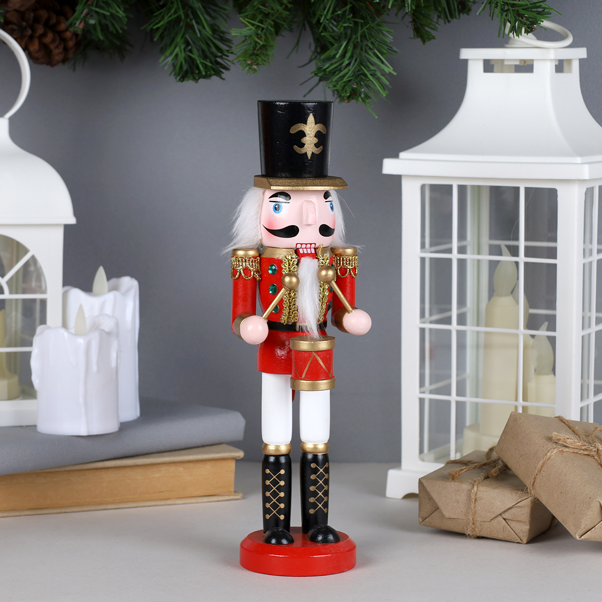 Новогоднее украшение Щелкунчик 25 см / TU-475 /уп 48/без выбора формы