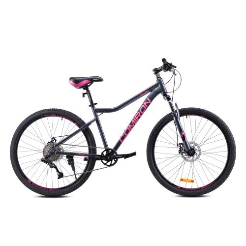 Велосипед 27,5" рама 17" 1х10sp COMIRON DESIRE розовый дымный