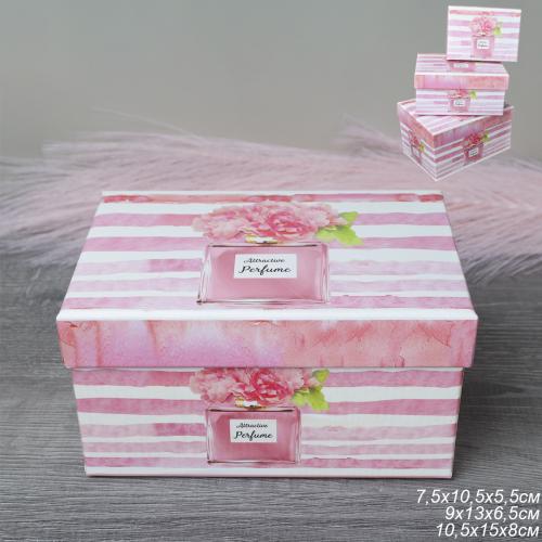 Коробка подарочная 3 штуки / 2270-SY528 /уп 60/