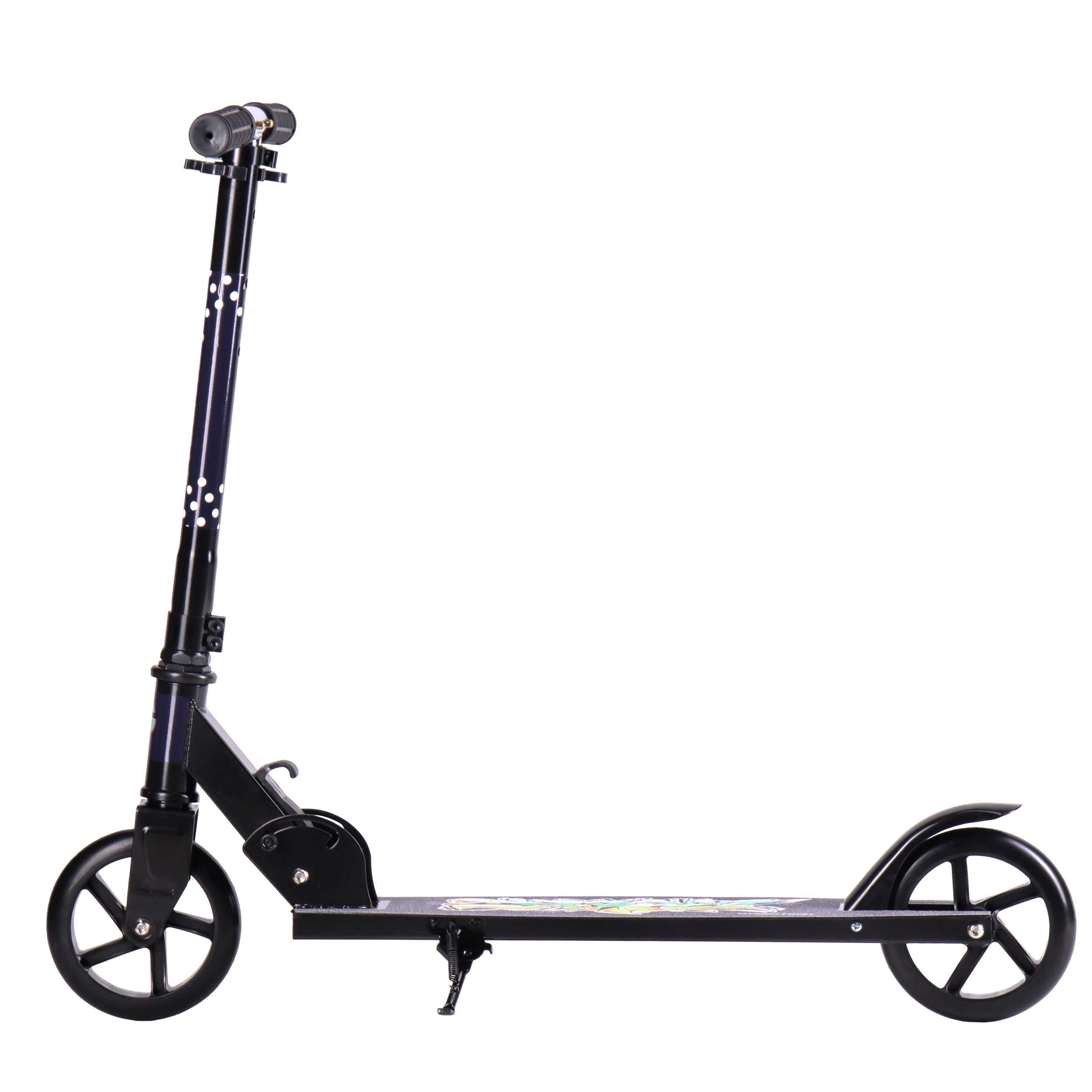 Самокат 2-х колесный COMIRON 145мм Cybertech / GT2021-G1 /уп 8/ граффити