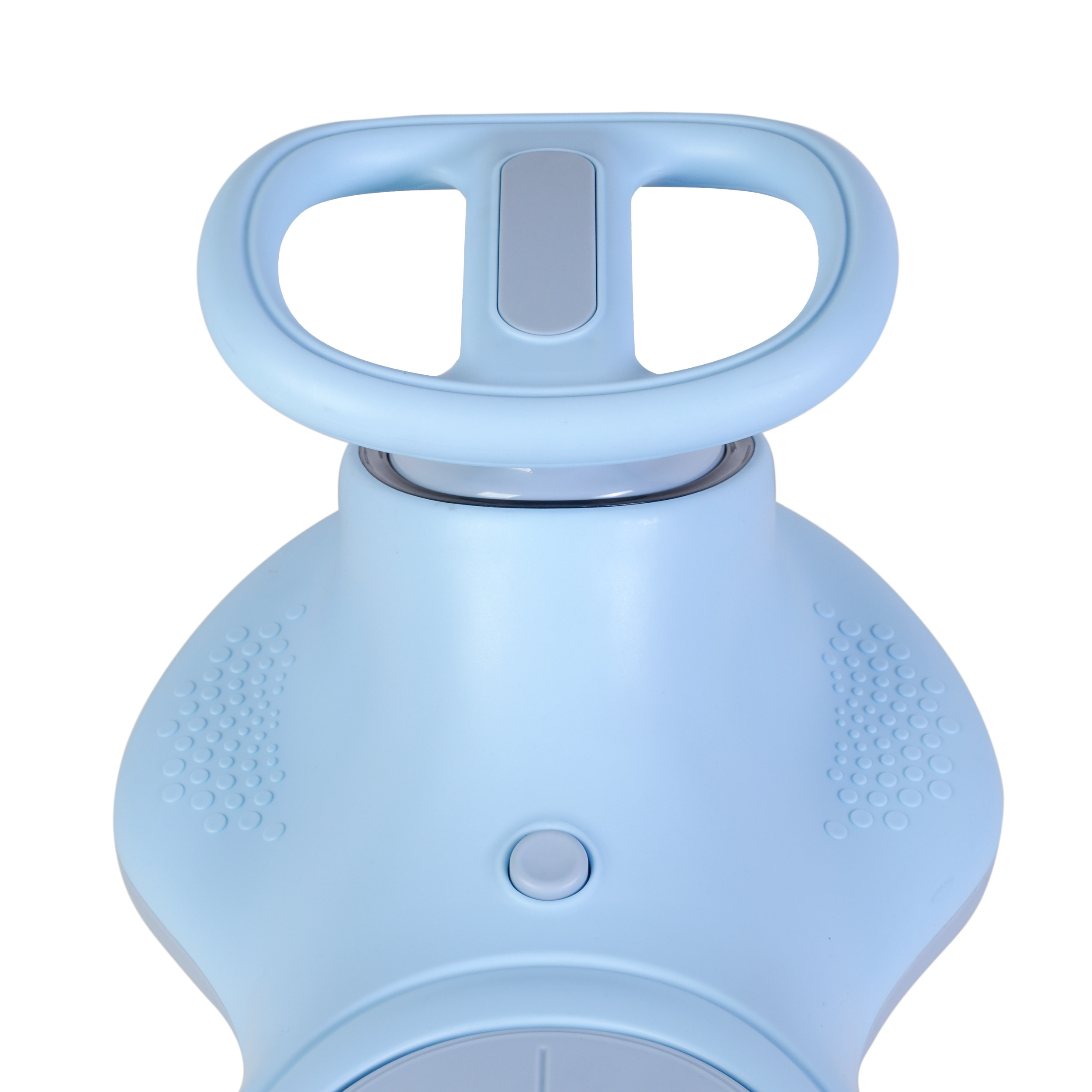 Толокар COMIRON CMR-8089 / светящиеся PU колеса 90 мм / Голубой / уп4