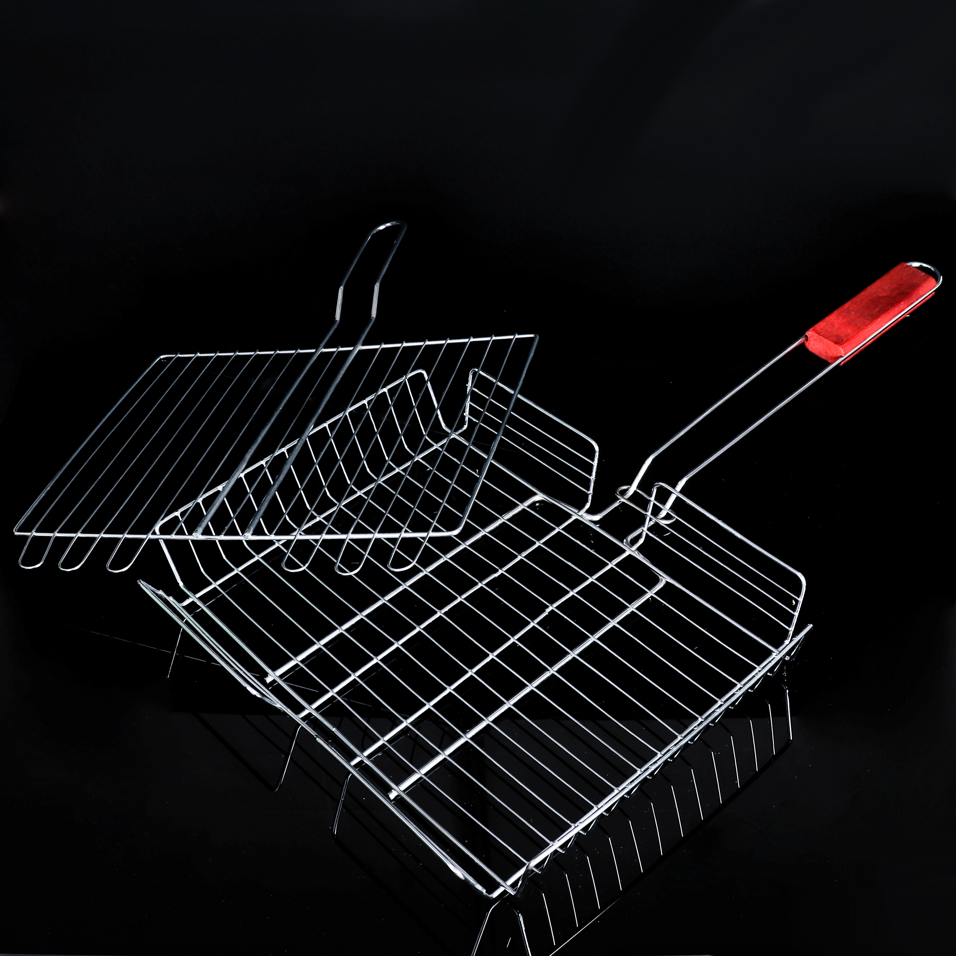 Решетка для барбекю глубокая 33х25х60 см 550g deep А / G550 /уп 24/ 