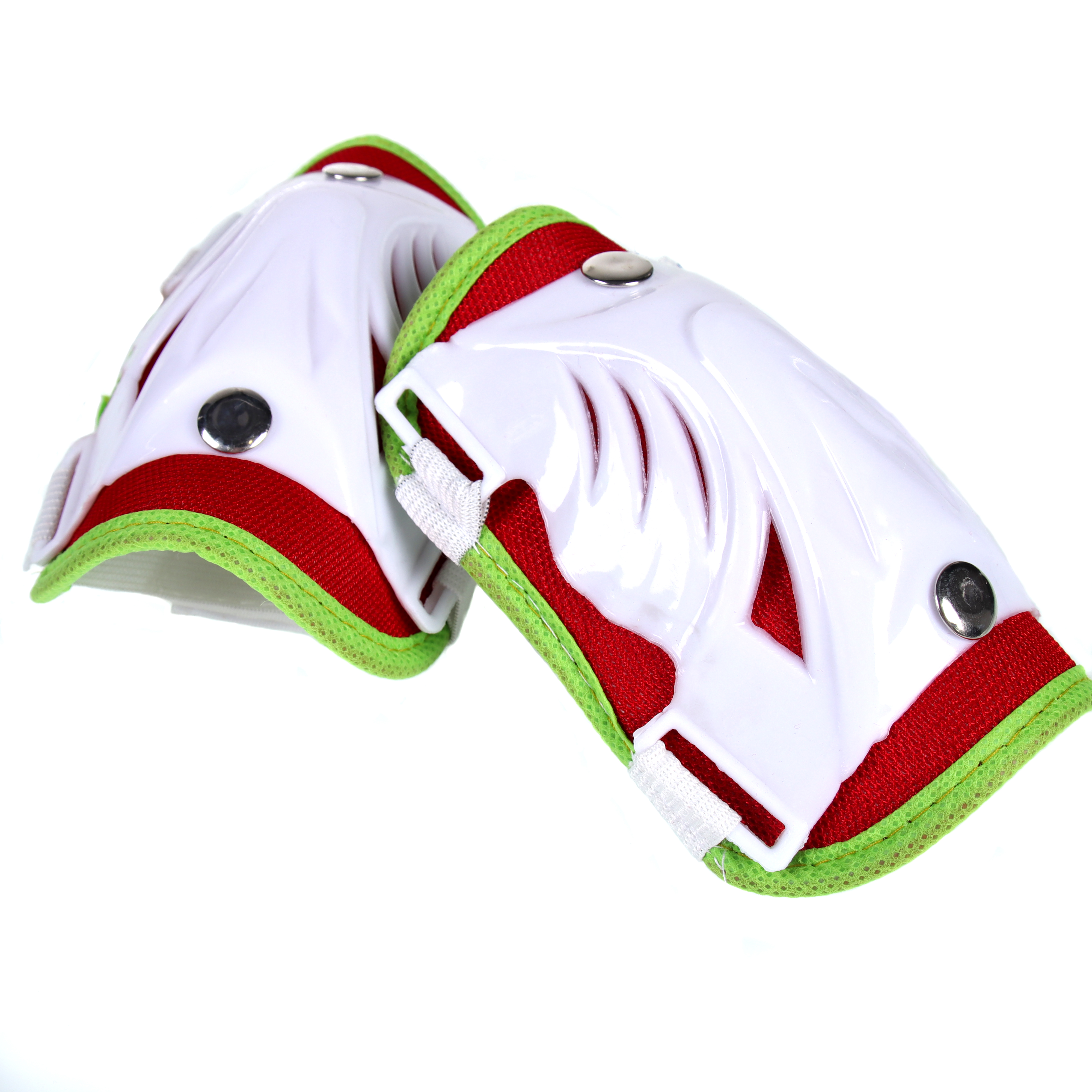 Защита для катания на роликах и велосипеде 6 предметов. 4-15лет / Yan-58R /уп 100/ красный