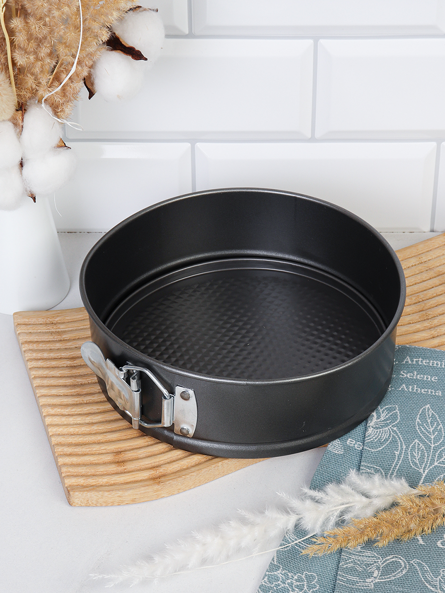 Форма для выпечки Круг с клипсой 20х6 см / NFV-618 / ШТУЧНО/ УЦЕНКА