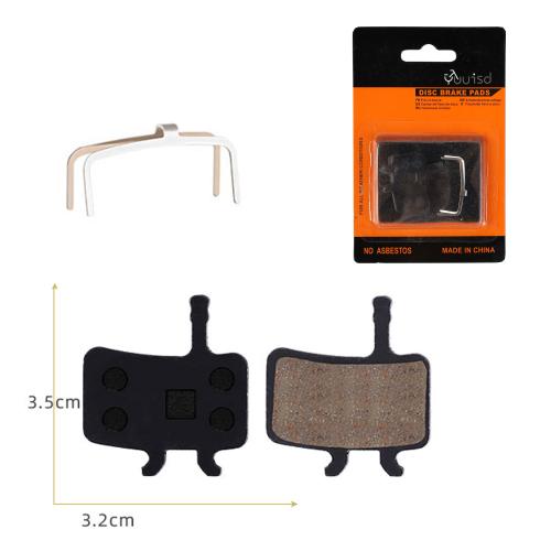 Колодки тормозные органические YUUISD TP-02A, сертификат TÜV Rheinland /уп 50/100/