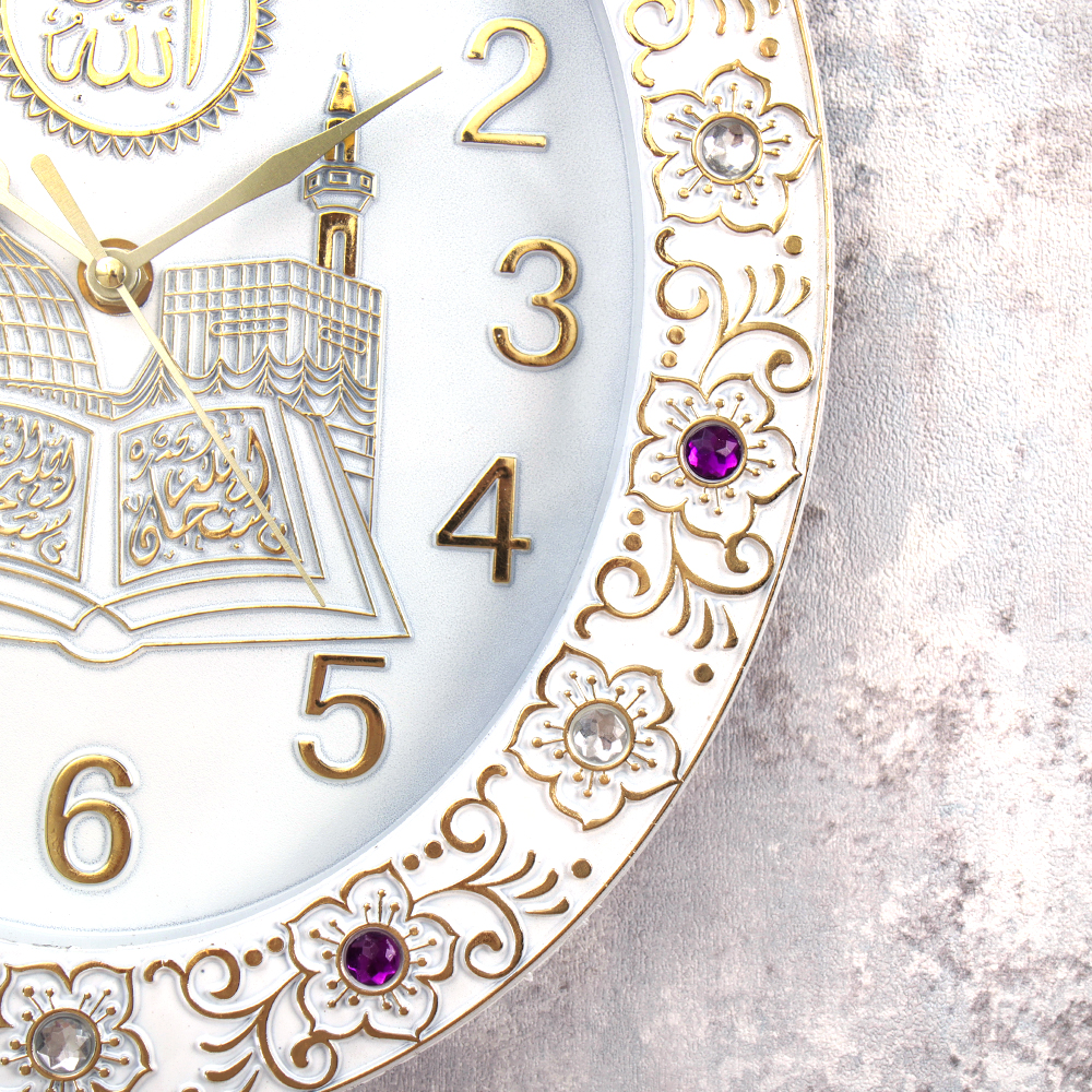 Часы настенные Мусульманские набор 3 штуки белые / NE-83F8310 /уп 10/