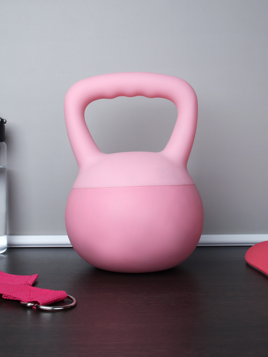 Гиря мягкая Woohooo Soft Power/ 4 кг/ розовый / уп1 / АКЦИЯ