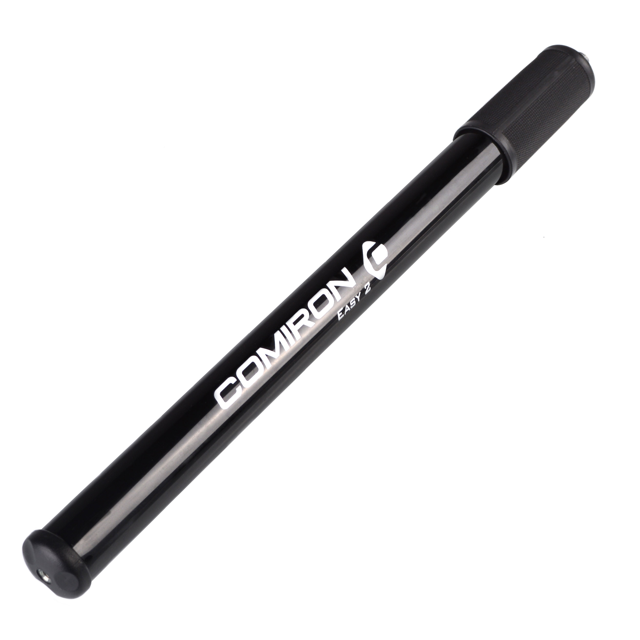 Насос для велосипеда ручной COMIRON EASY 2, пластиковый корпус, 30*400мм, стальной  шток 11,6 мм, вес 135 г. /уп 100/