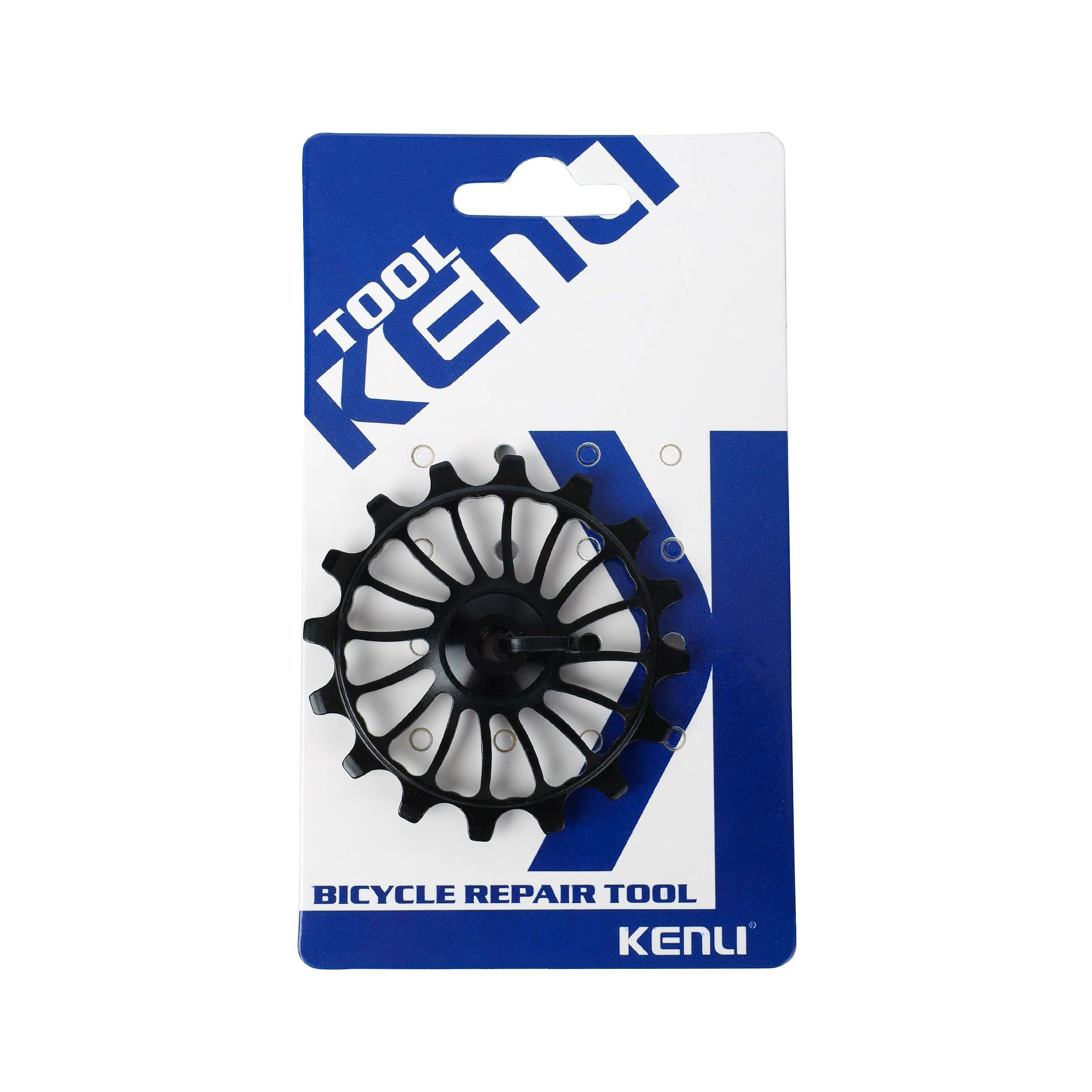 Ролик натяжителя заднего переключателя 16T . Ceramic Speed. Алюминиевый. KENLI /KL-4015D/ черный/ /уп500