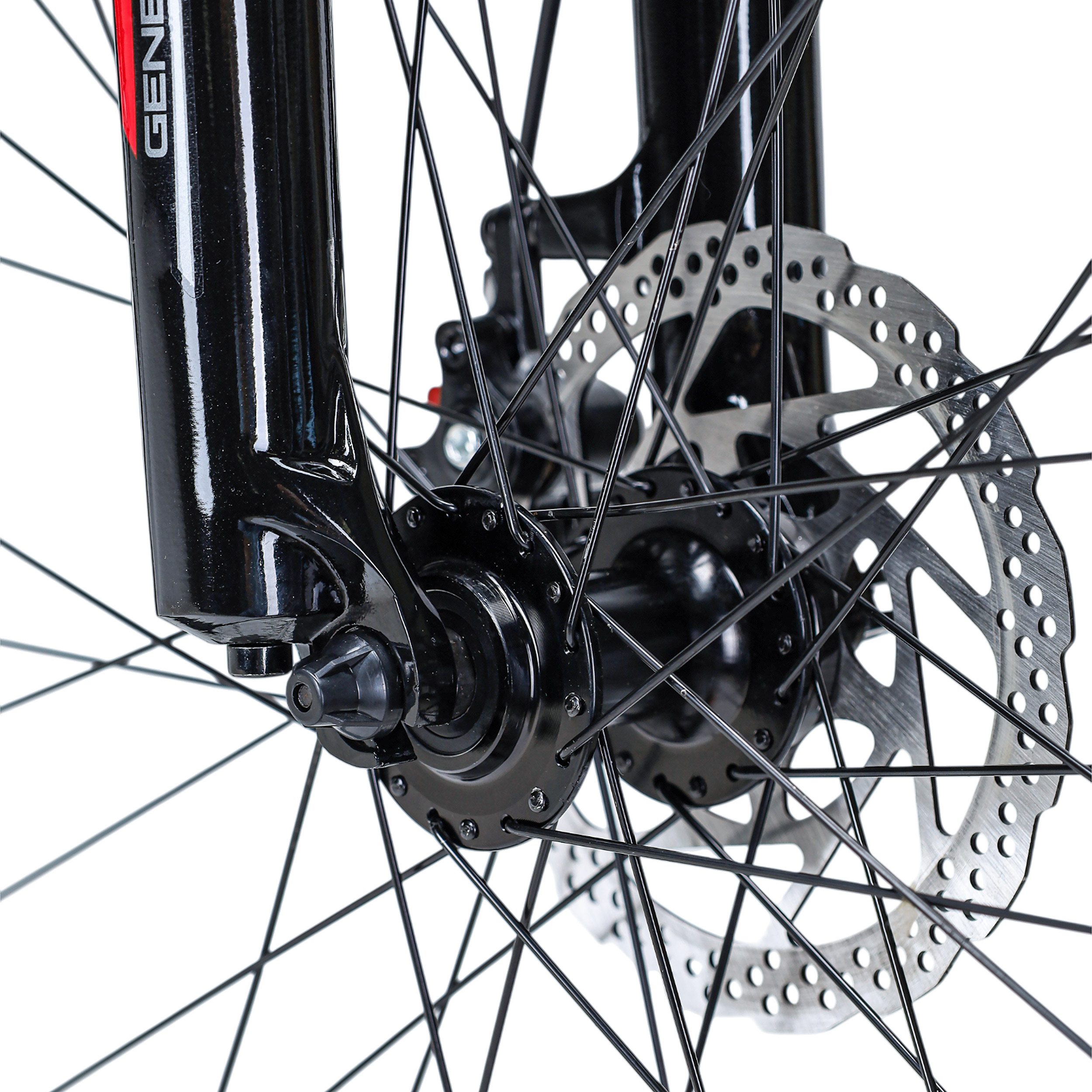Велосипед 29" рама 19" 1x10sp 11-42T COMIRON GENESIS чёрный красный
