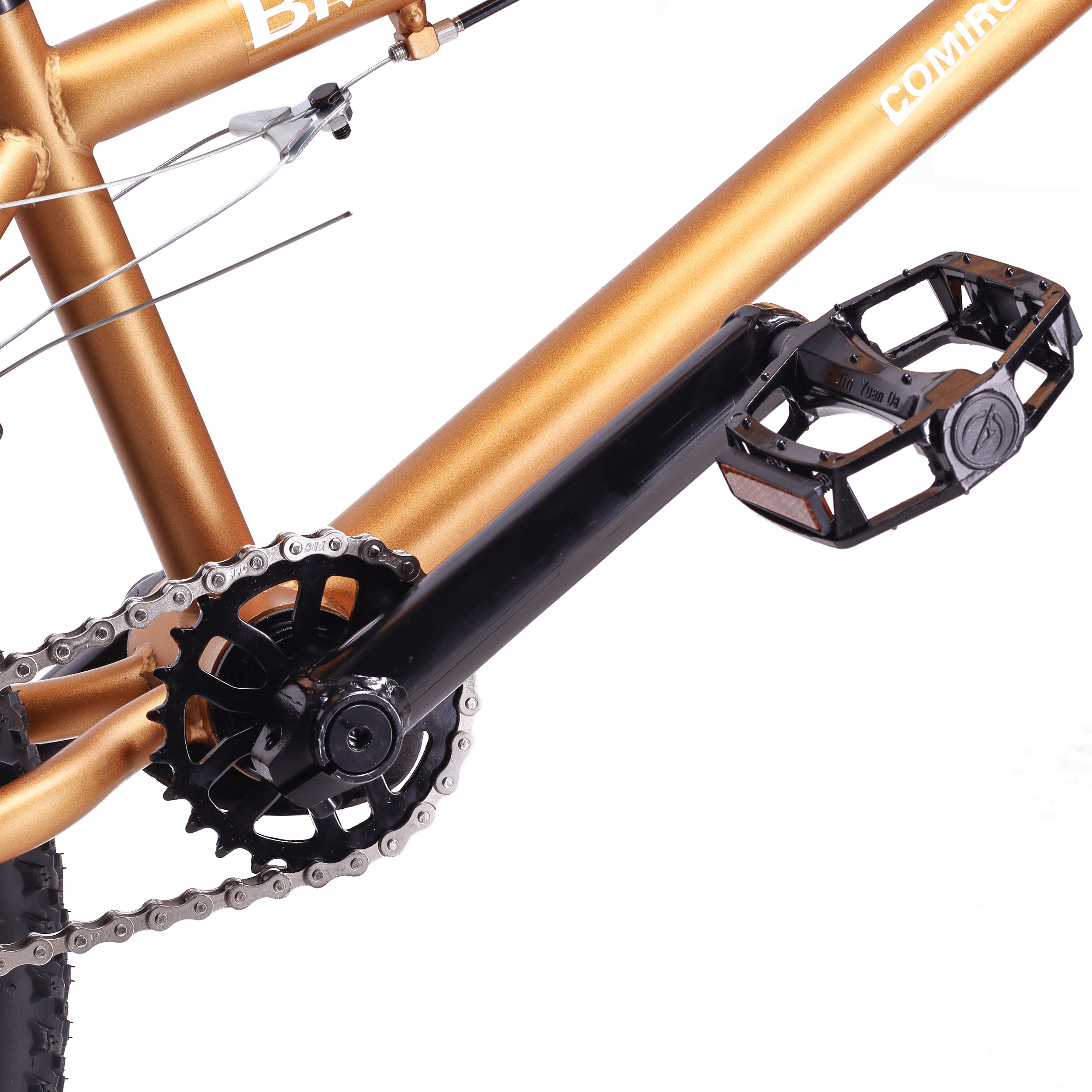 Велосипед BMX 20" COMIRON Deep Metal BMX-5 YS2438, Рама 20.5" /уп 1/golden