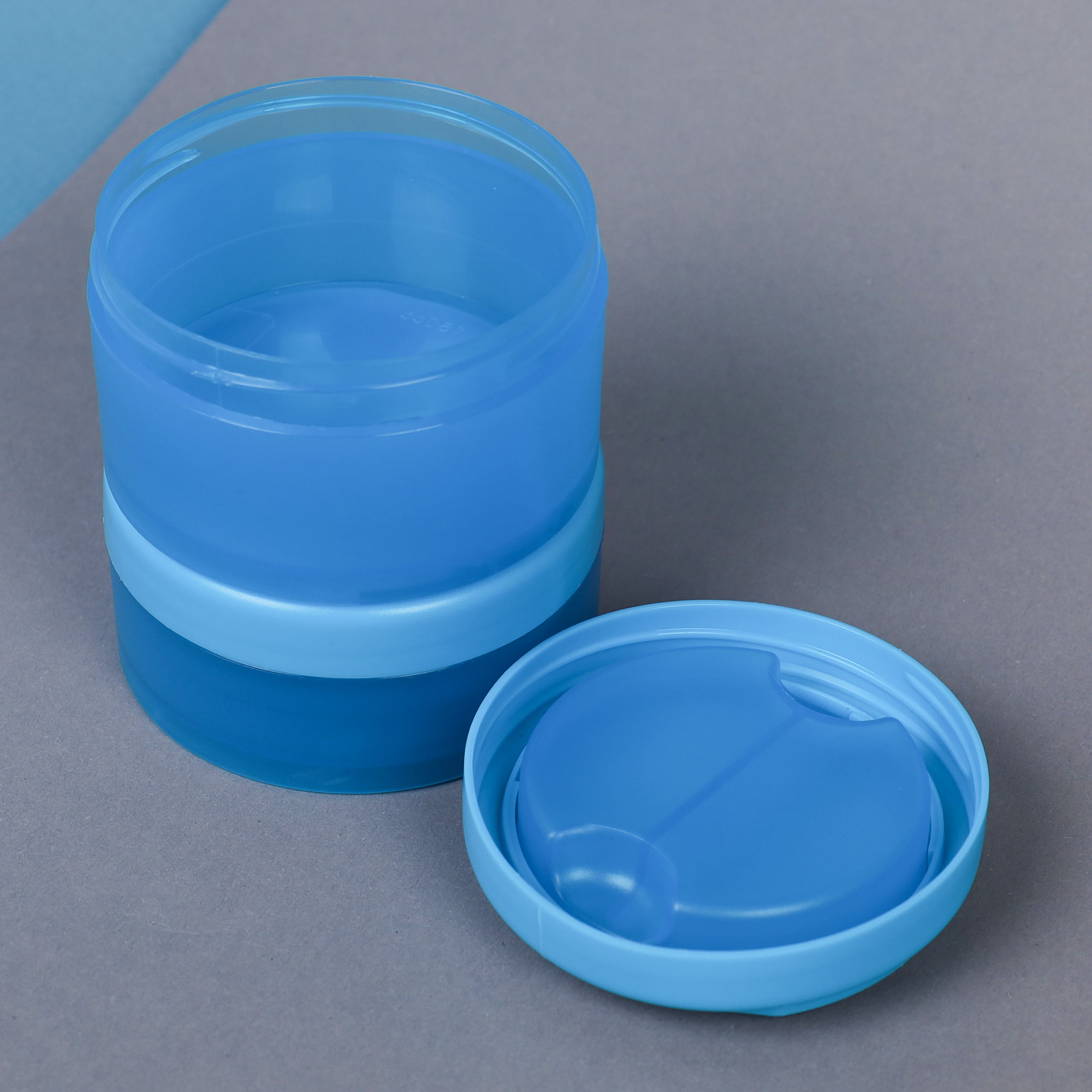 Бутылка/Шейкер MET-Rx SHS-450 синяя, для спортивного питания 450ML/уп50