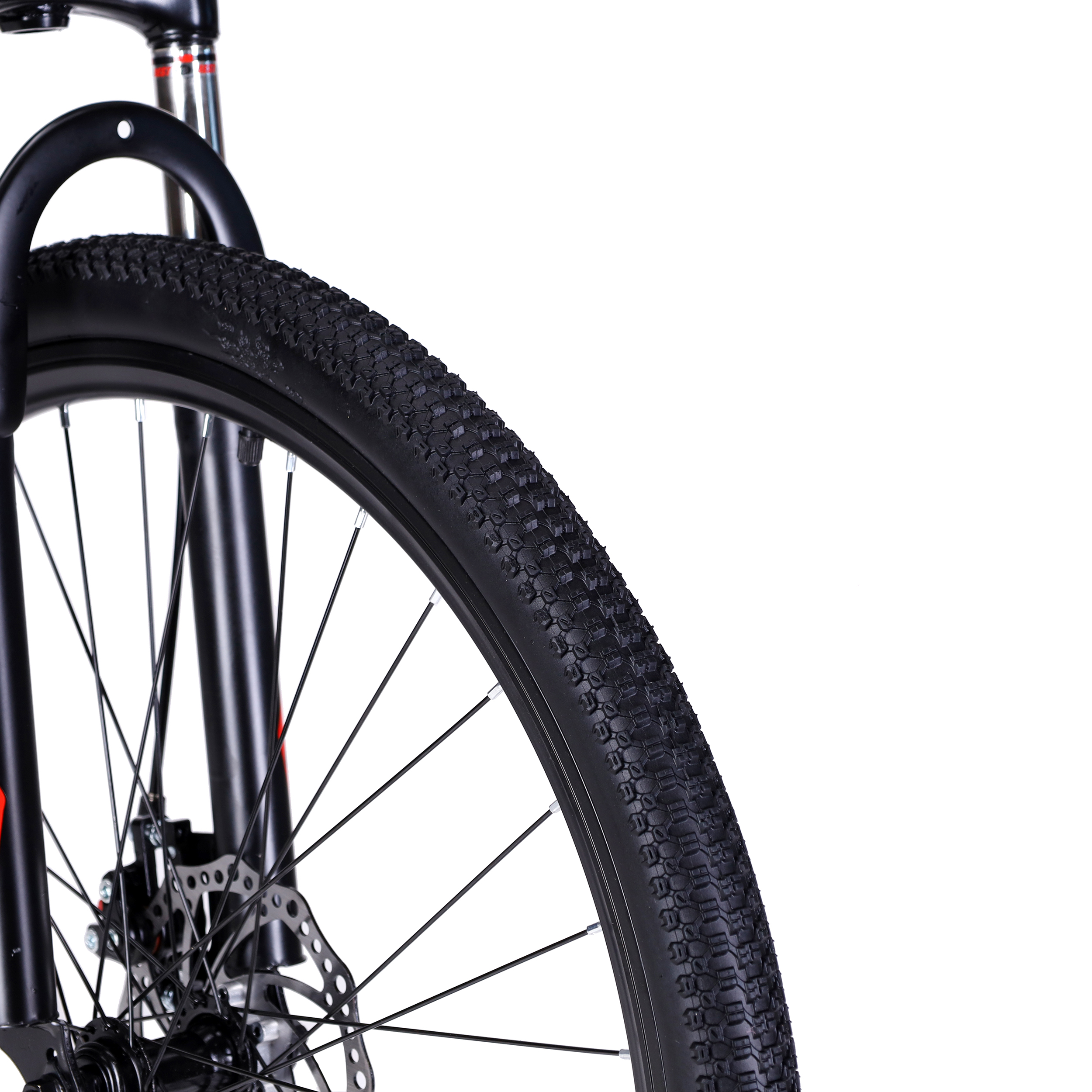 Велосипед горный MERIDIAN MOUNTAIN II 26-17" 21S DISC BRAKE цвет: чёрный-красный