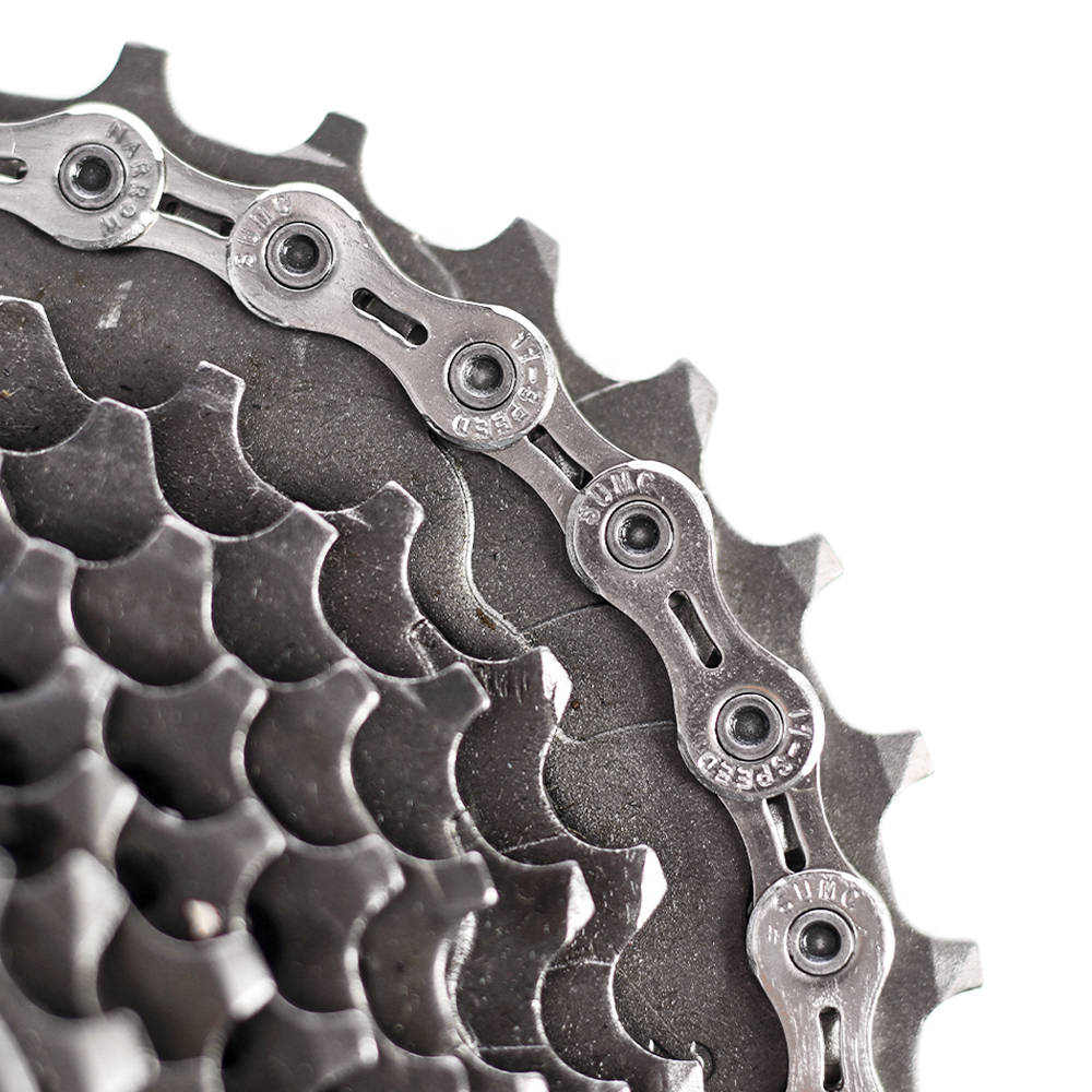 Велосипедная цепь SUMC 11 speed SX11EL NP 1/2"x11/128" 116L ГОСТ 30442-97 ISO 9633/уп 50/