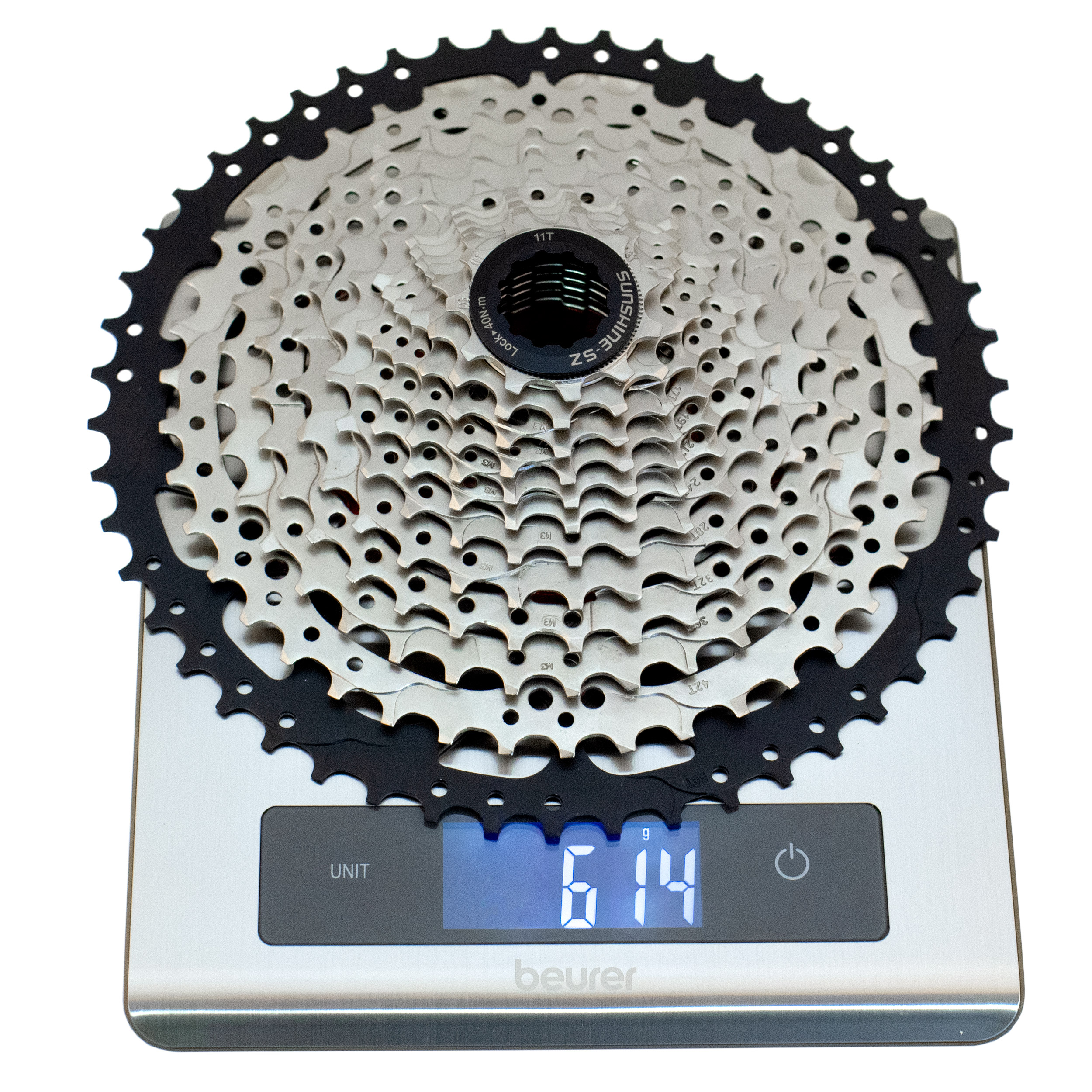 MTB, Кассета SUNSHINE, 12 скоростей, 11-50Т, материал: сталь, ALU паук, вес 617гр, /MTB-CS-HR12-50/уп20/