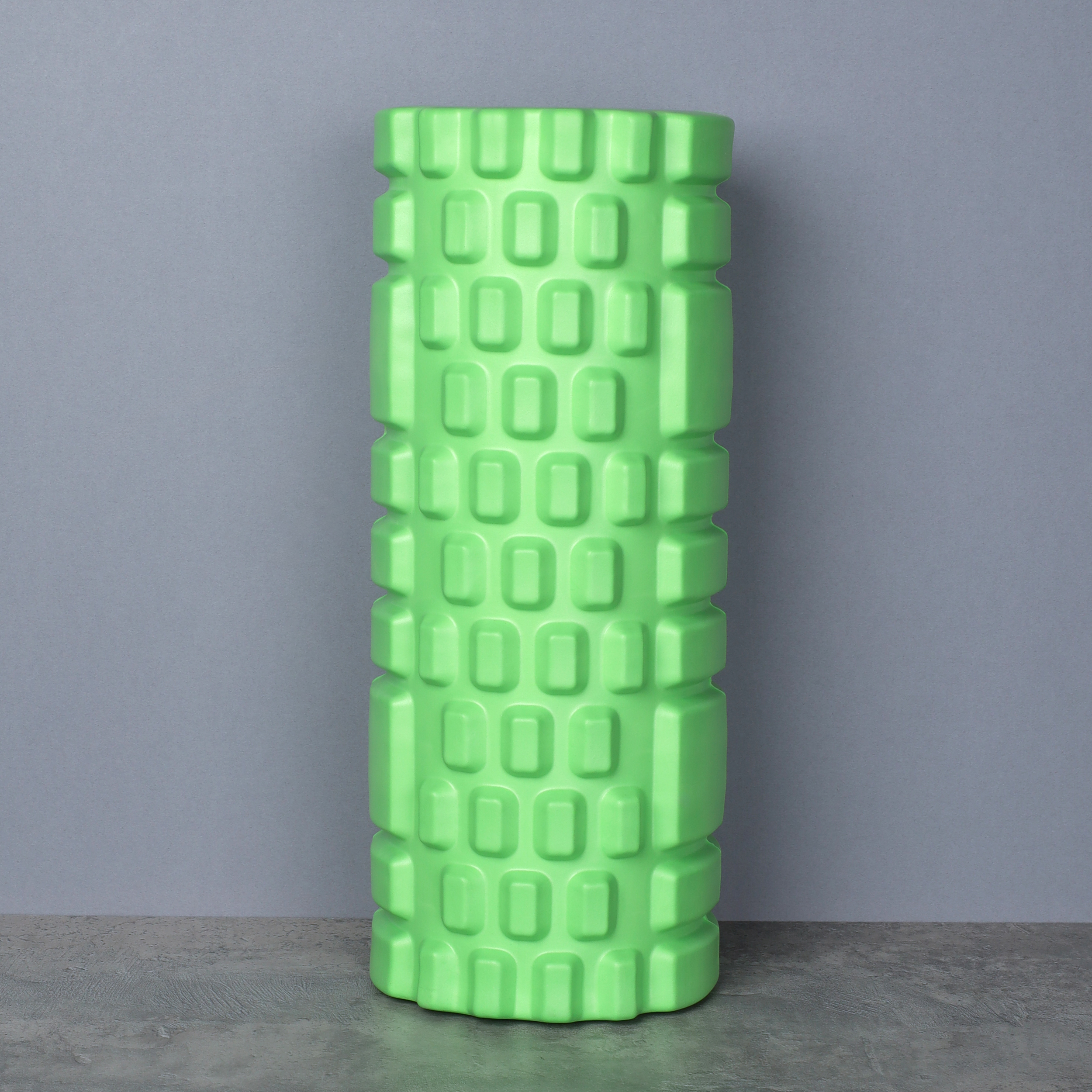 Ролик массажный спортивный Woohooo BRICK 33x14/ зеленый/уп10