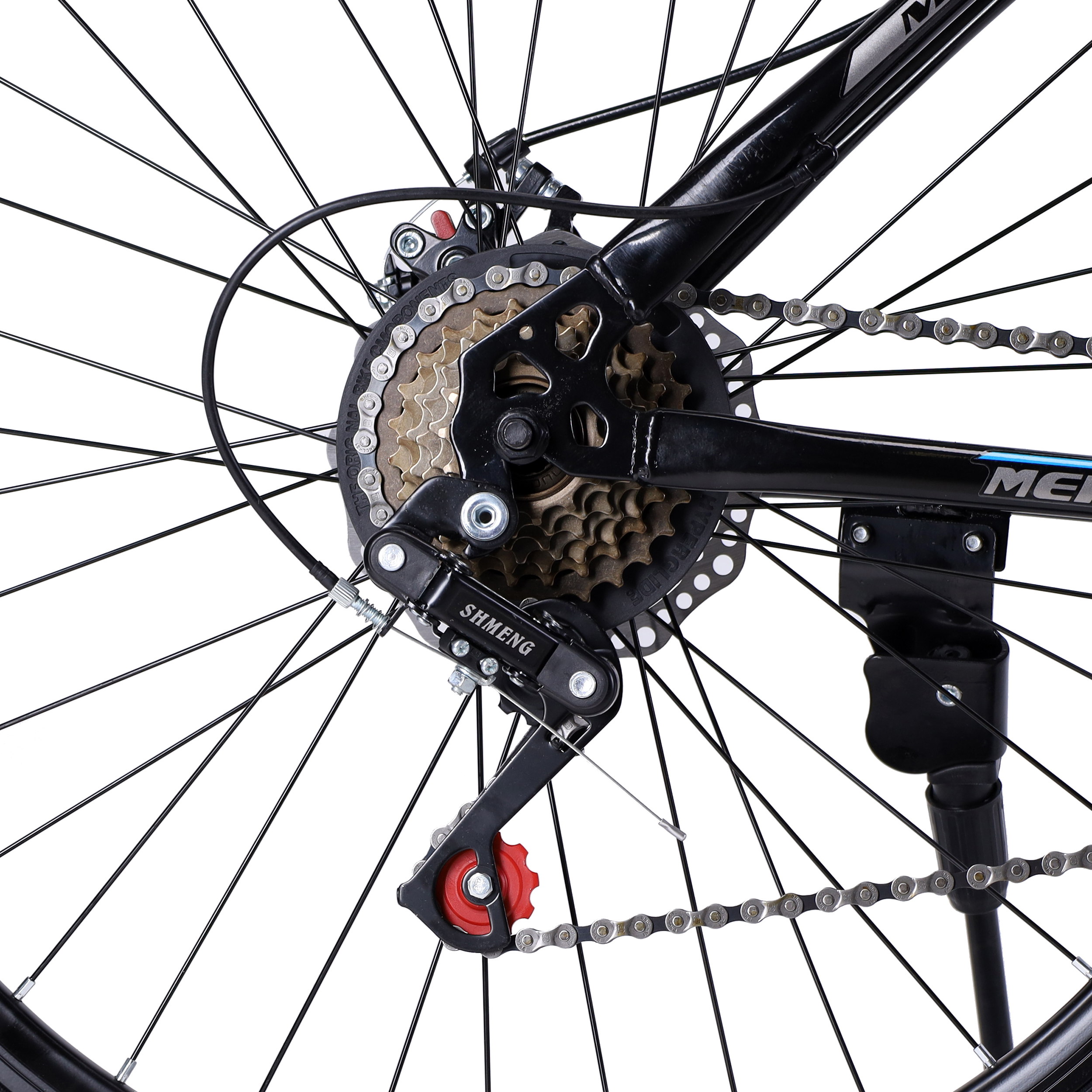 Велосипед горный MERIDIAN MOUNTAIN I 26-17" 21S DISC BRAKE цвет: чёрный-синий