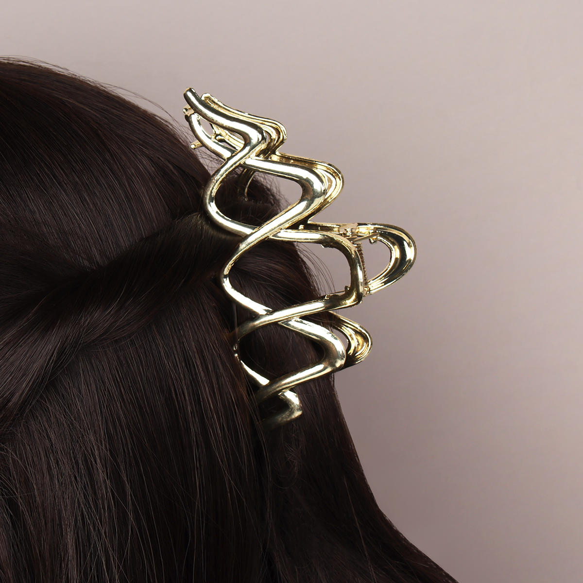 Заколка-краб для волос / XY2415-37 /уп 40/металл