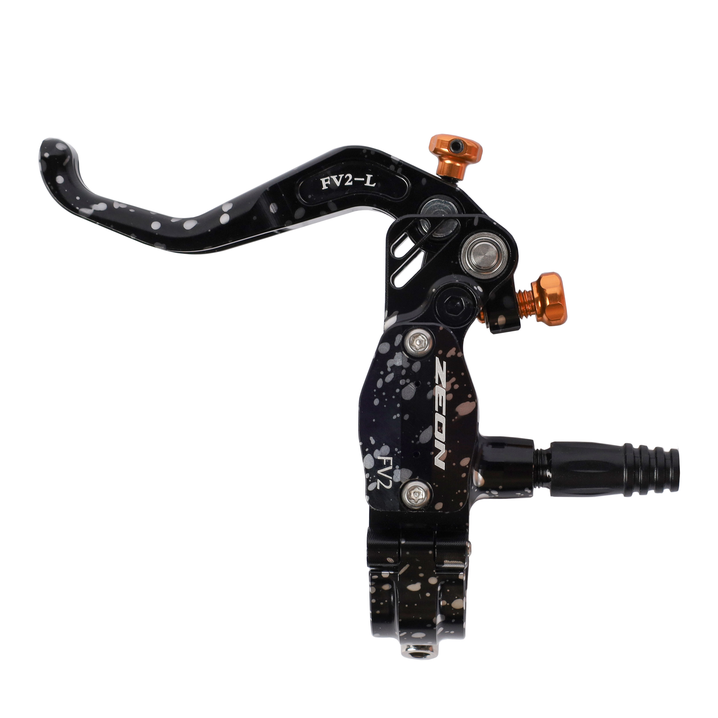 Тормозной набор дисковый гидравлический передний+задний ZEON QUANTUM BREAK 2. 2 поршня, длина передн. =850мм, задн. =1500мм., с ротором 180мм/уп 20/