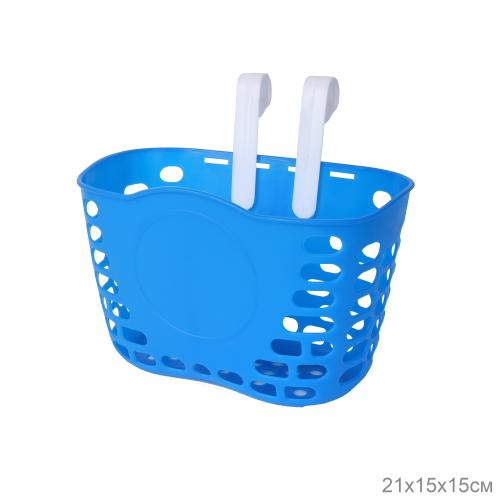 Корзина для детского велосипеда пластиковая синяя. / 1DVMI-6 / уп  100 /