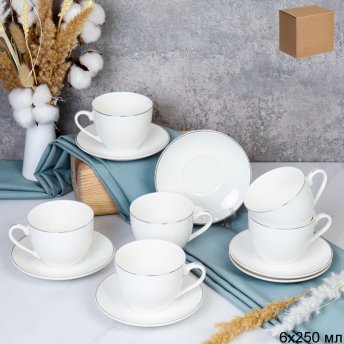 Блюдце / GREY-TC69-230G  /уп 8/ костяной  