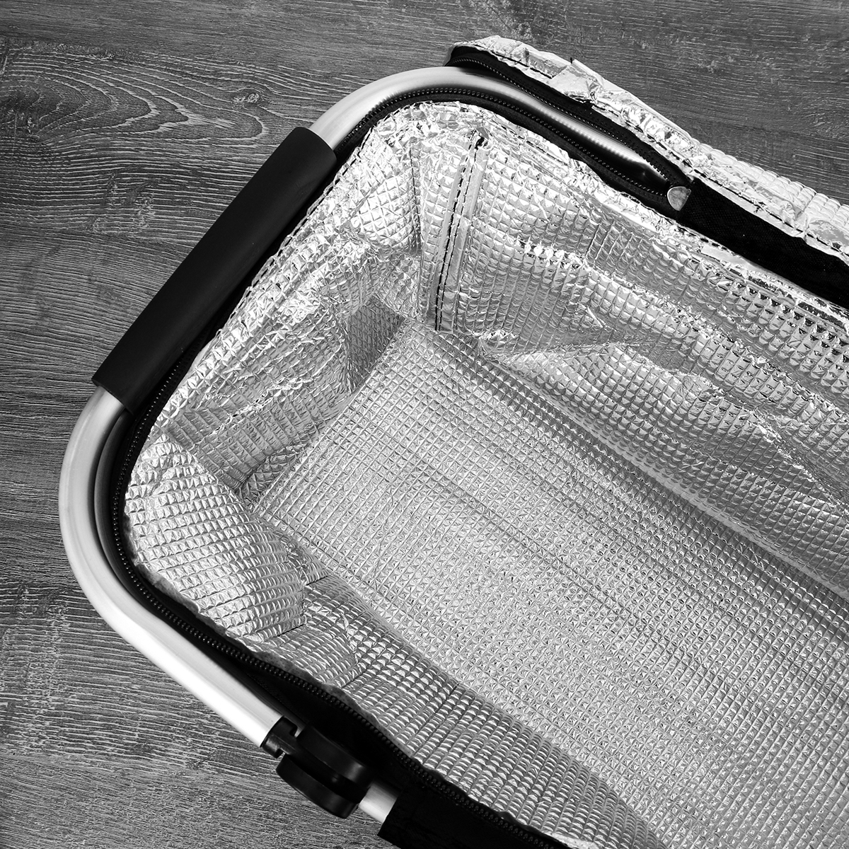 Сумка с эффектом сохранения холода, тепла/термосумка / DFB130dark-grey /уп 30/ 42х20х23 см