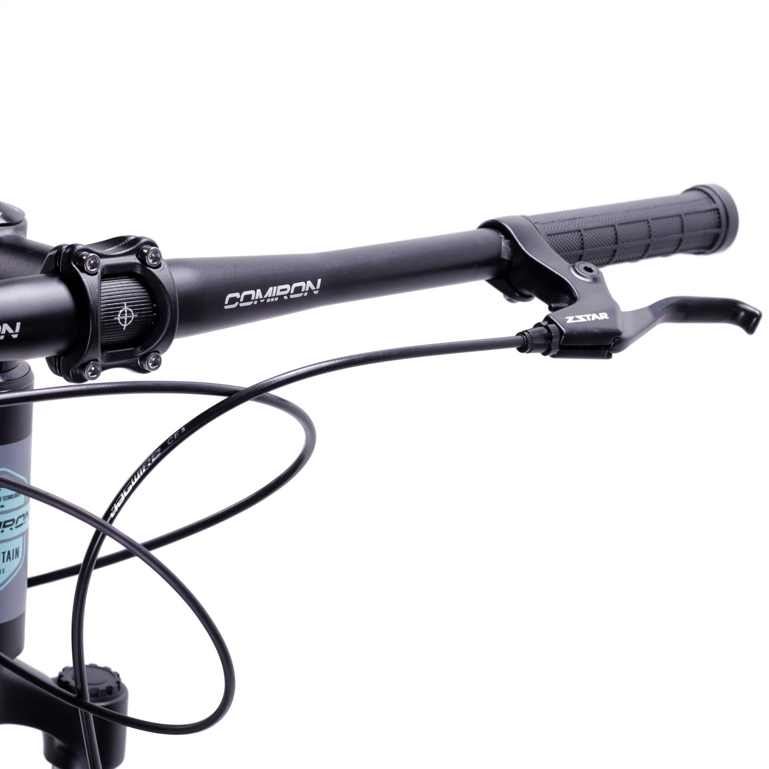 Велосипед горный COMIRON PREDATOR 2.0 (ХИЩНИК)  27.5"*19", 1*11sp цвет: чёрный MRCDS F1