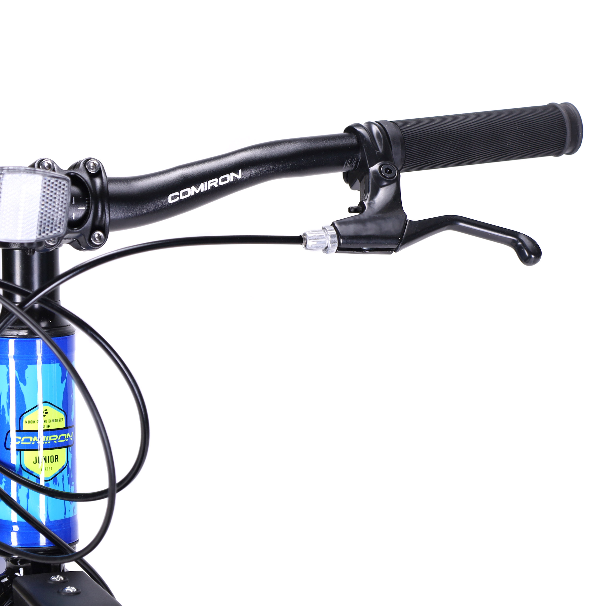 Велосипед 24"x3.0 рама 13" 7sp COMIRON FLASH полуфэт ригид синий