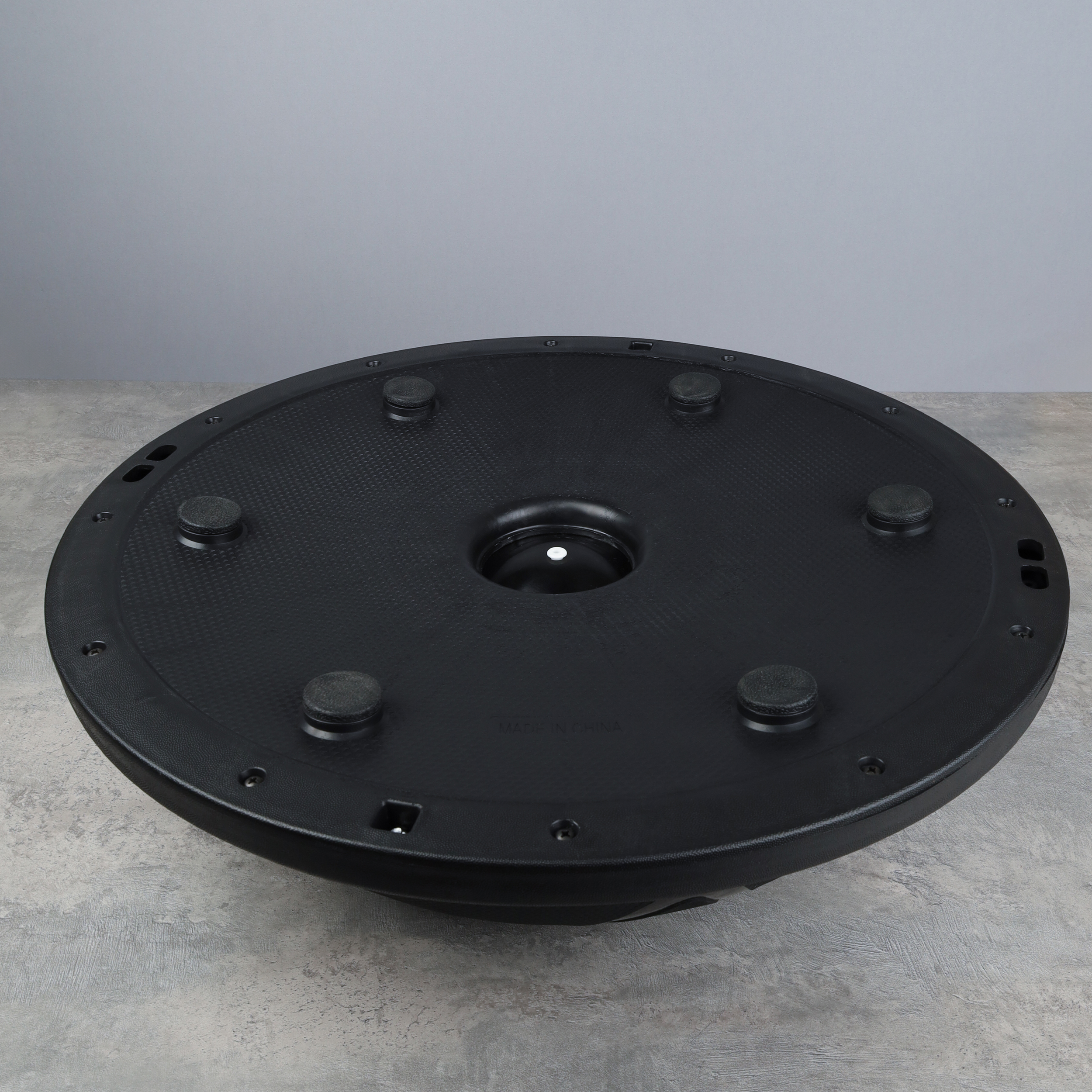 Полусфера балансировочная BOSU 58см Woohooo Stars эспандер, насос/ чёрный/ B58St-Bl/ уп5