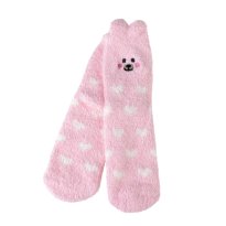 Носки женские флисовые р. 35-40 Лапки новогодний №6 / MNZ-16/6 /уп 12 /700654