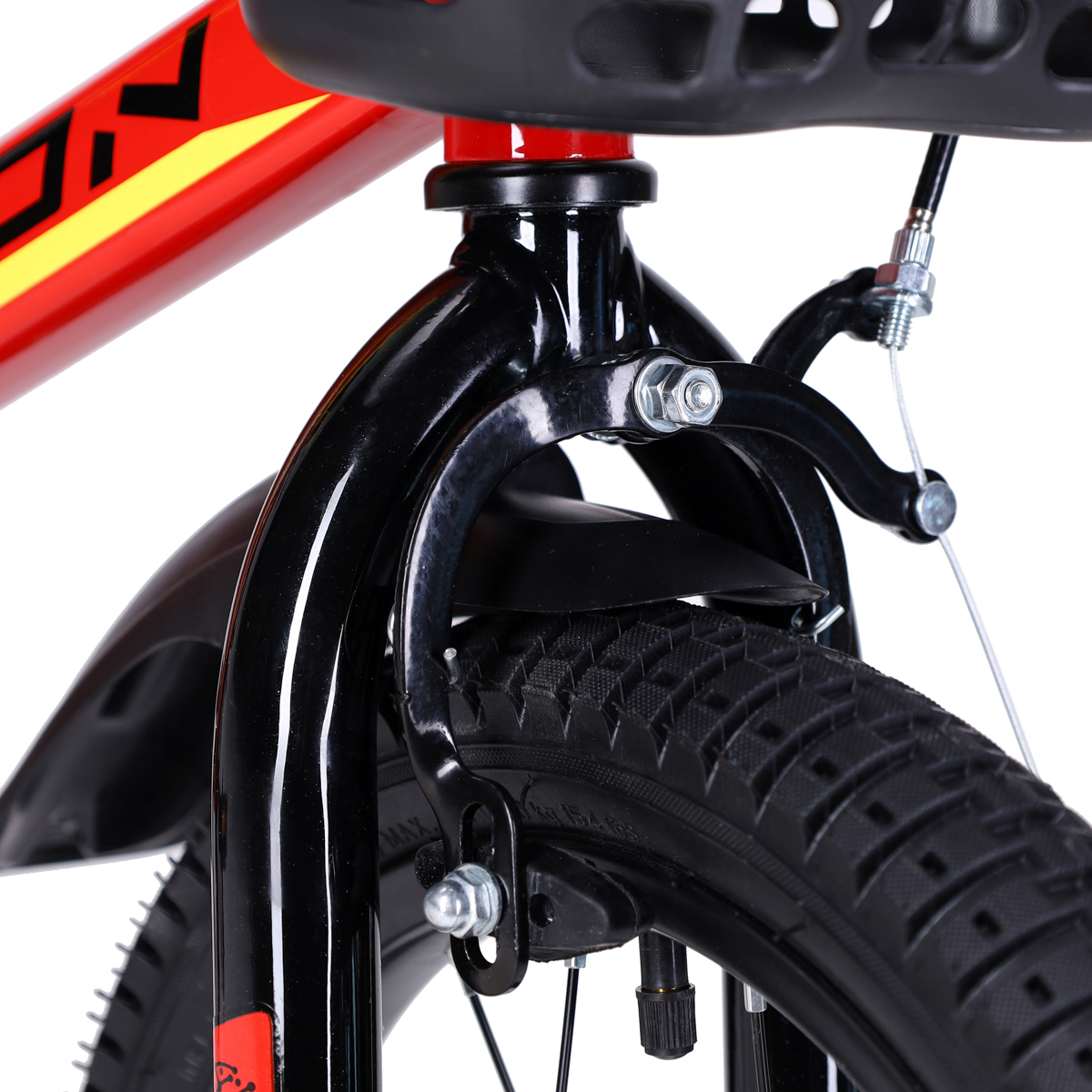 Велосипед 18" Krypton Super KS01RY18 красный жёлтый