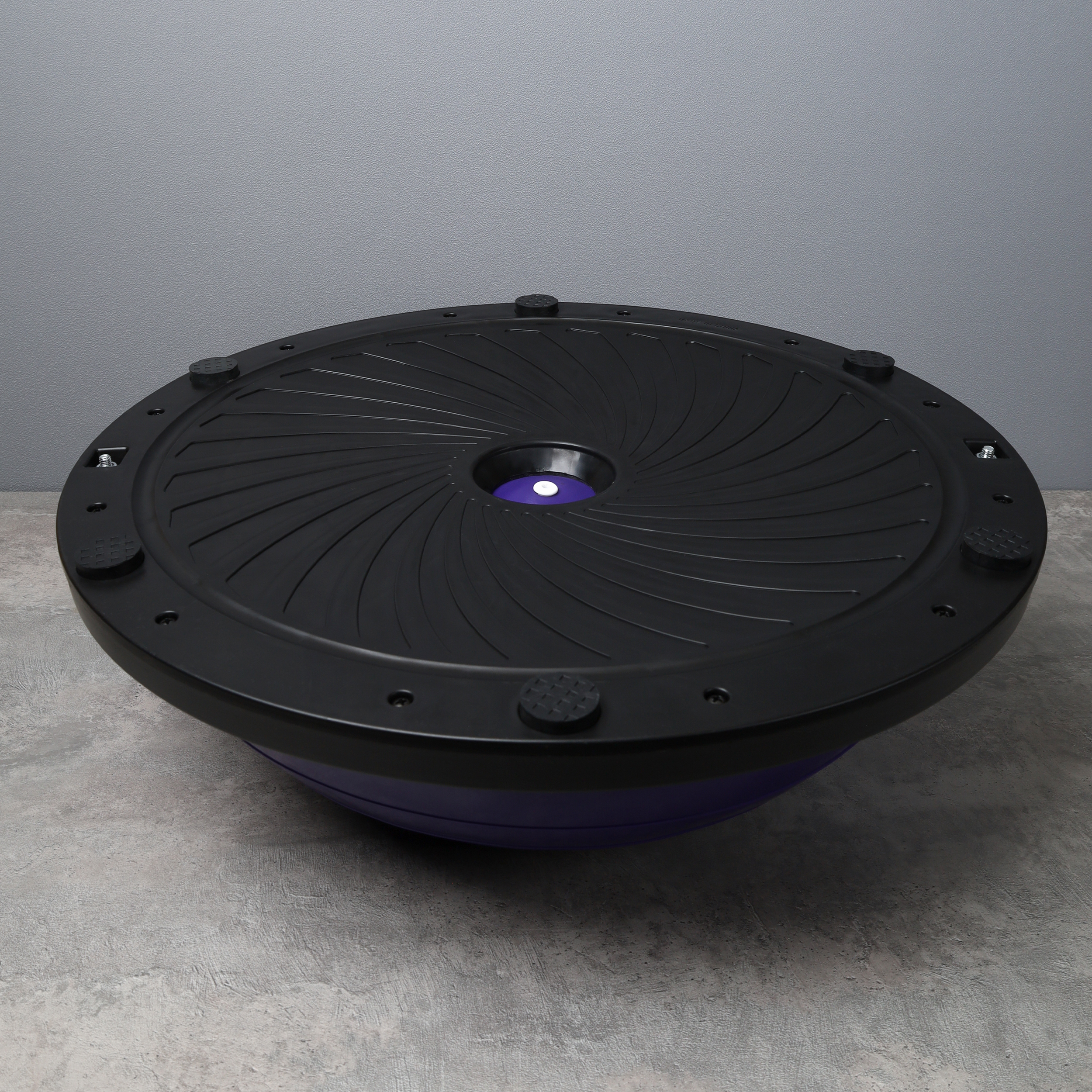 Полусфера балансировочная BOSU 46см Woohooo Drops эспандер, насос/ фиолетовый / B46Dr-V/ уп5
