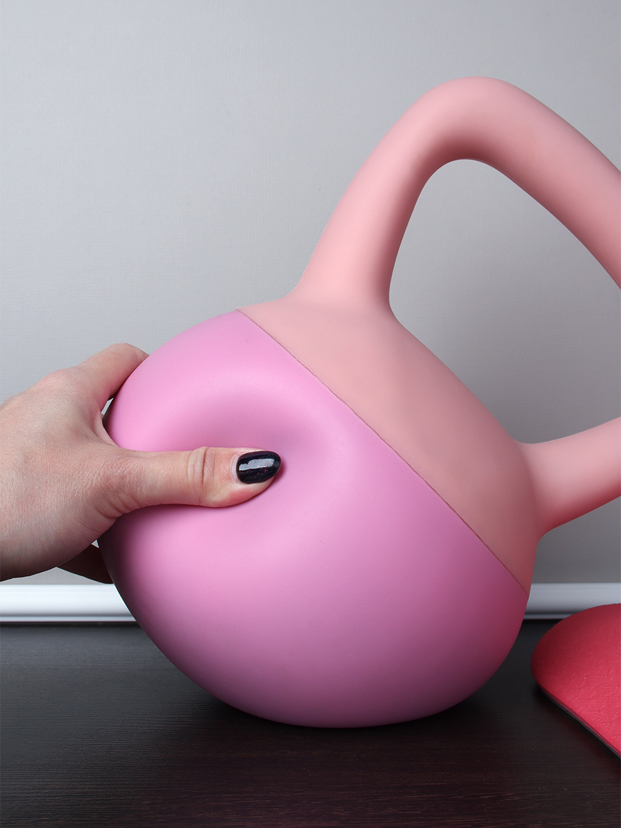 Гиря мягкая Woohooo Soft Power/ 6 кг/ розовый / уп1 / АКЦИЯ