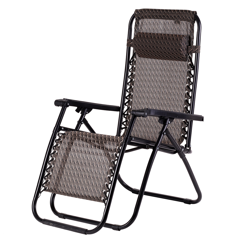 Шезлонг 175х72х80, 3 положения спинки, фиксатор положения, подушка  / GT-CM-044 /уп 2/ ПРОМО АКЦИЯ 