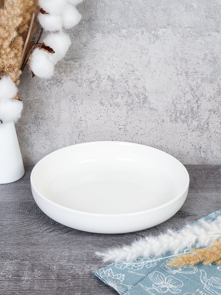 Тарелка 21х4,5 см / SR-9911 /уп 20/