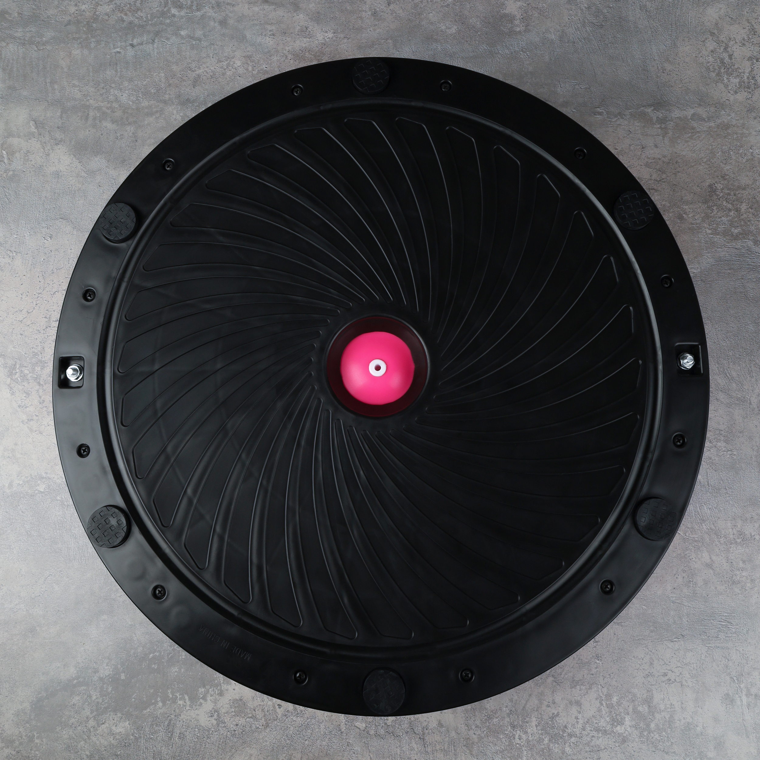 Полусфера балансировочная BOSU 46см Woohooo Curls эспандер, насос/ розовый/ B46Cu-P/ уп5