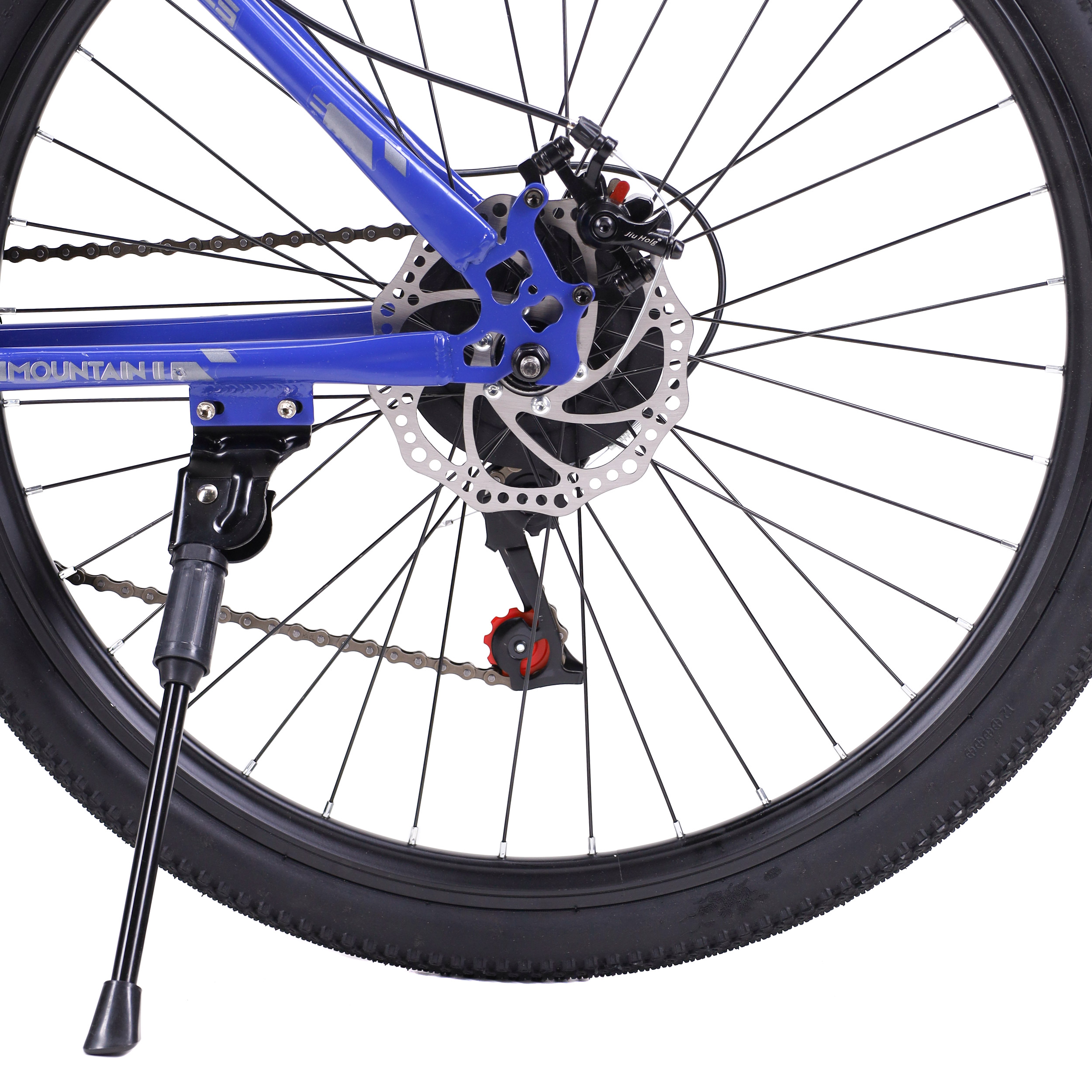 Велосипед 26" рама 17" 21sp MEGAWHEELS MOUNTAIN II чёрный-синий