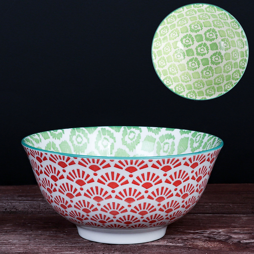 Салатник глубокий 750 мл / ZY004 / уп 72/*15,5х7,5 см