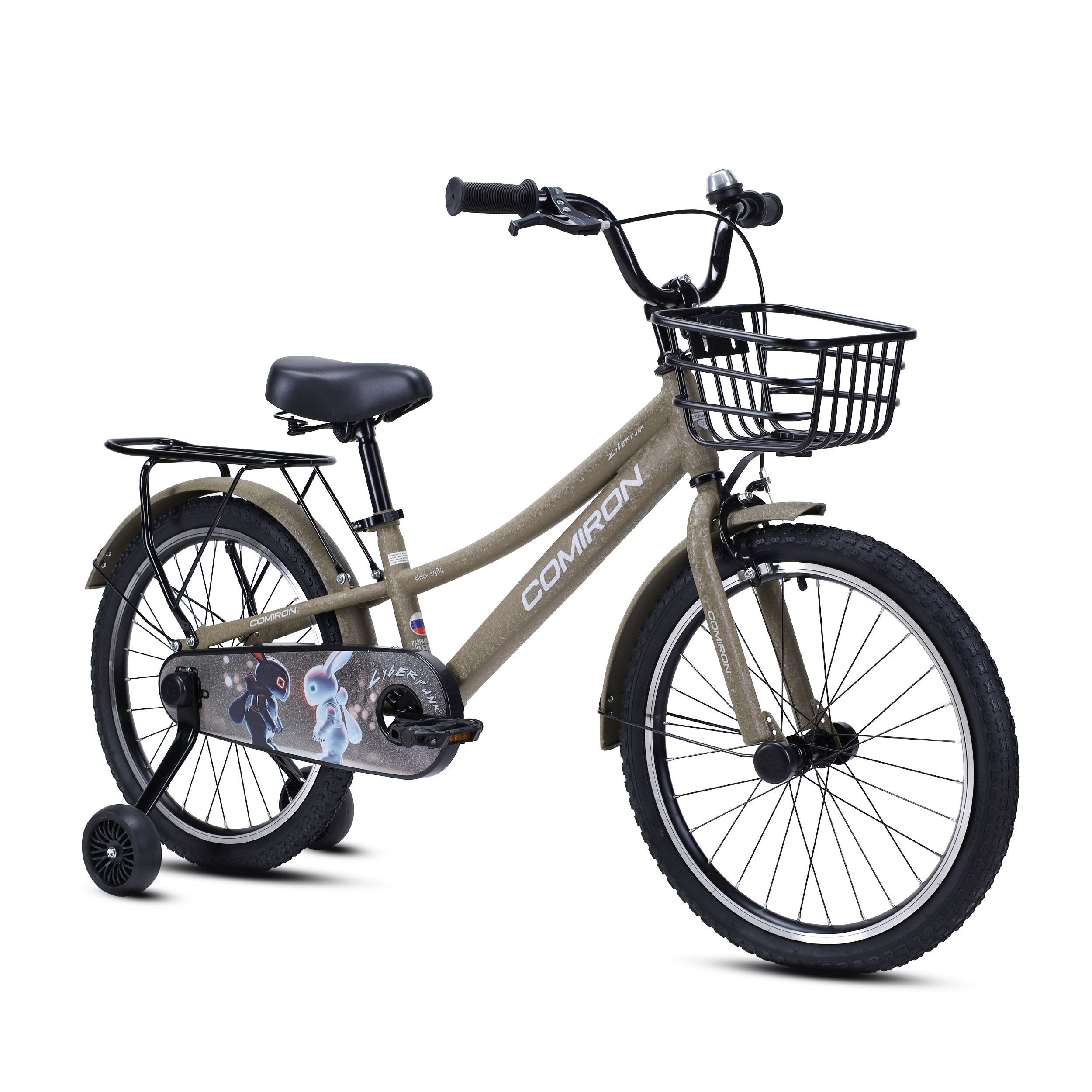 Велосипед 20" COMIRON Cyberpunk A02-20B бежевый