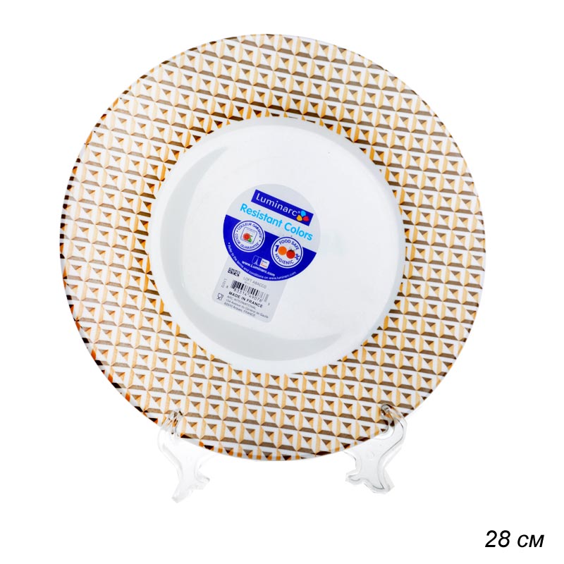 Тарелка обеденная 28 см Лофт Абакко / L1072 /уп 12/