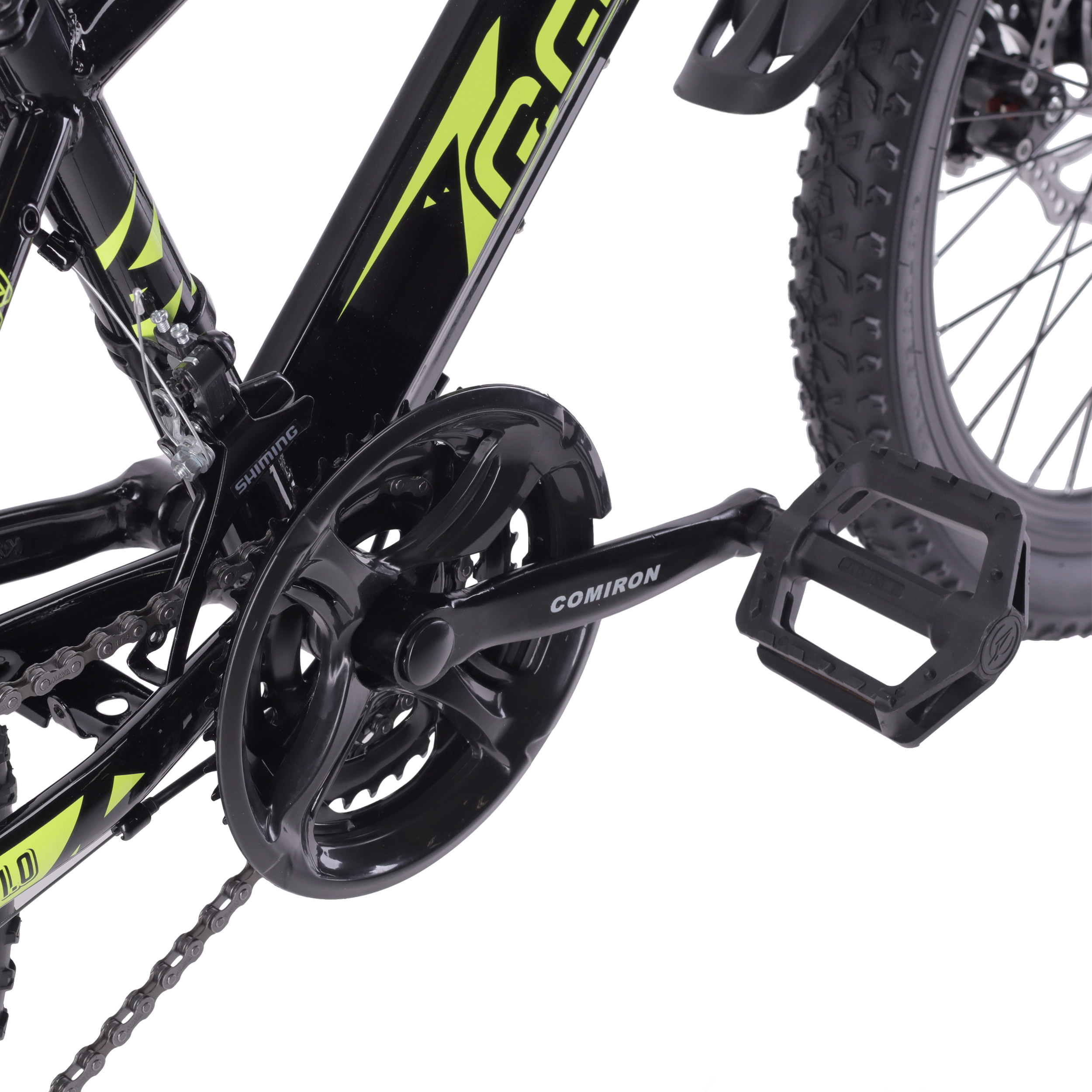 Велосипед 20" рама 12" 21sp GT20MW BY COMIRON JUMP чёрно-жёлтый