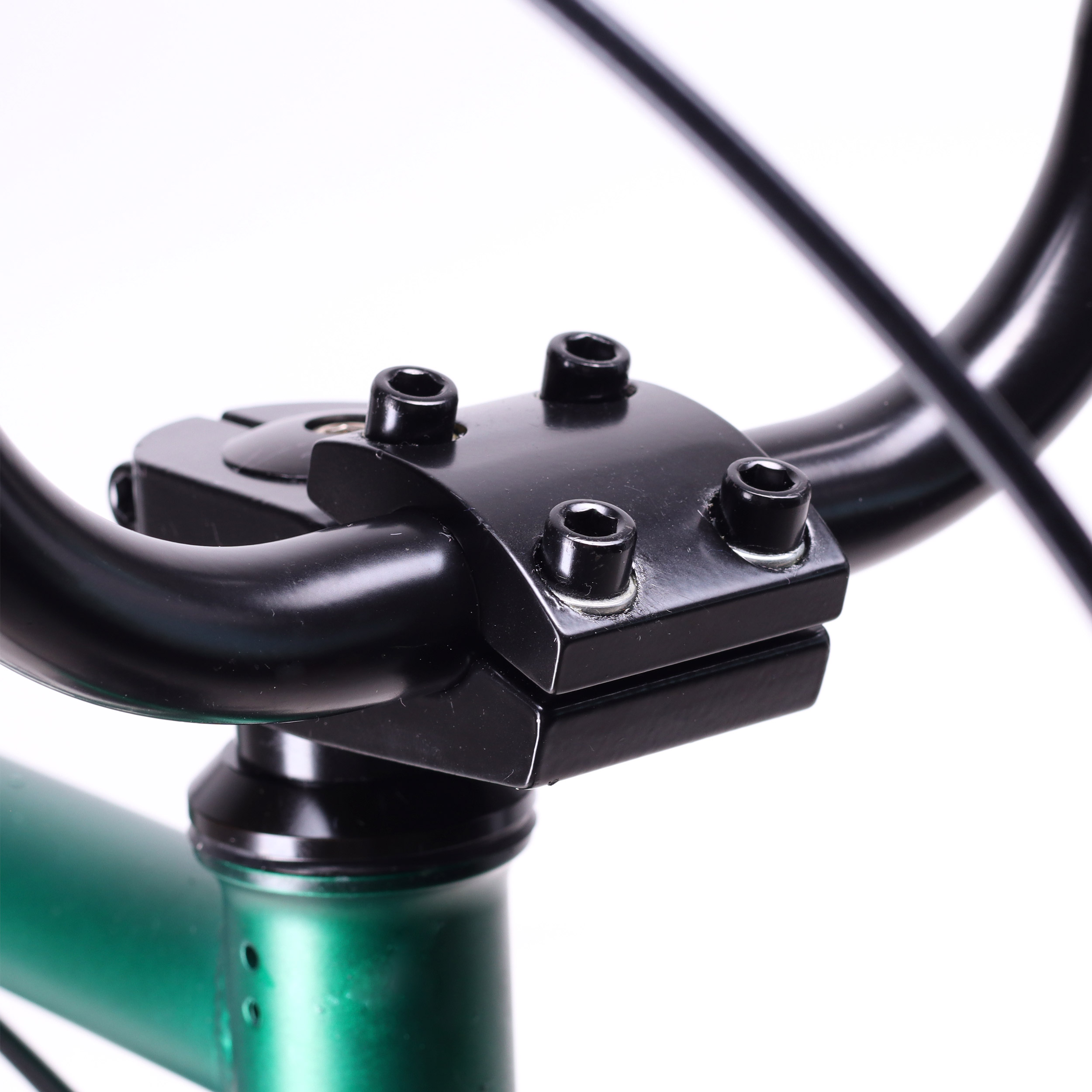 Велосипед BMX 20" COMIRON Deep Metal BMX-5 YS2221, Рама 20.5"/уп 1/dark green metallic