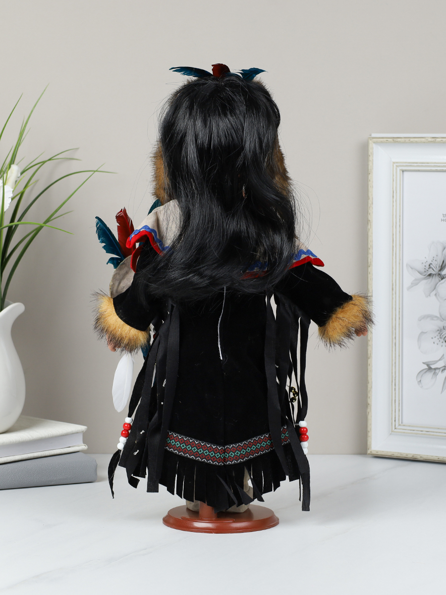 Сувенир коллекционный Индейцы 40 см / ZD1800 /уп 24/