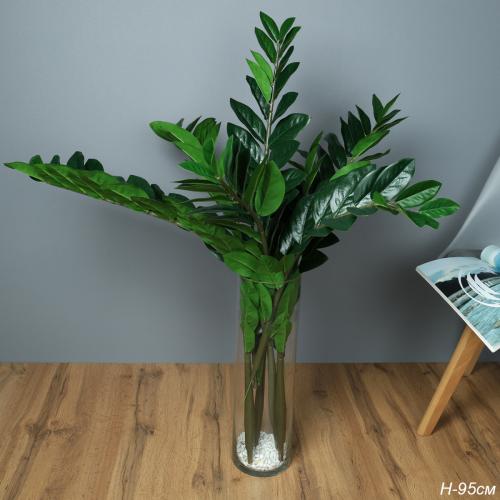 Дерево искусственное Замиокулькас 95 см / JWS3261 /уп 20/без основания