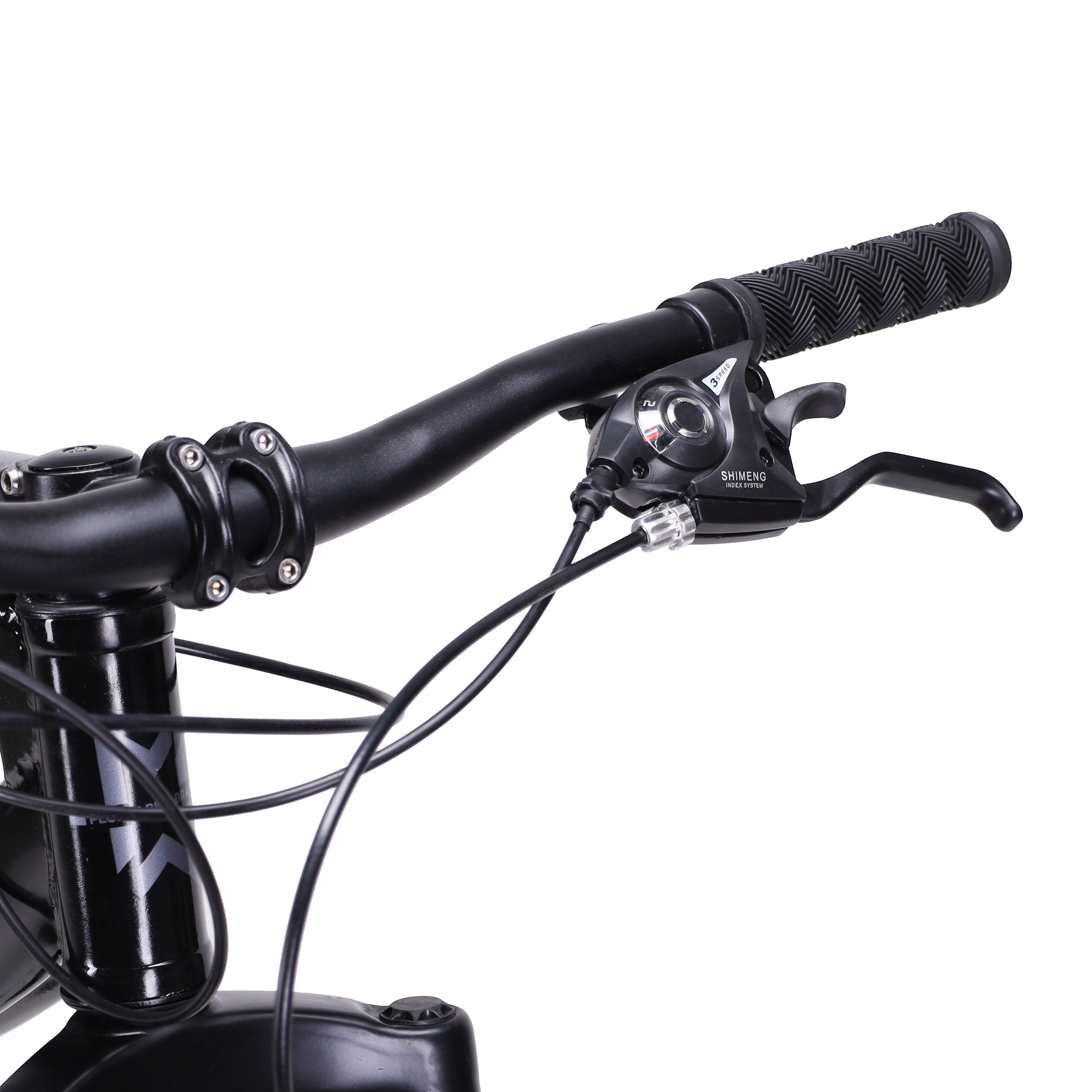 Велосипед фэт-байк 26"x4" рама 17" 21sp MEGAWHEELS FAT чёрный