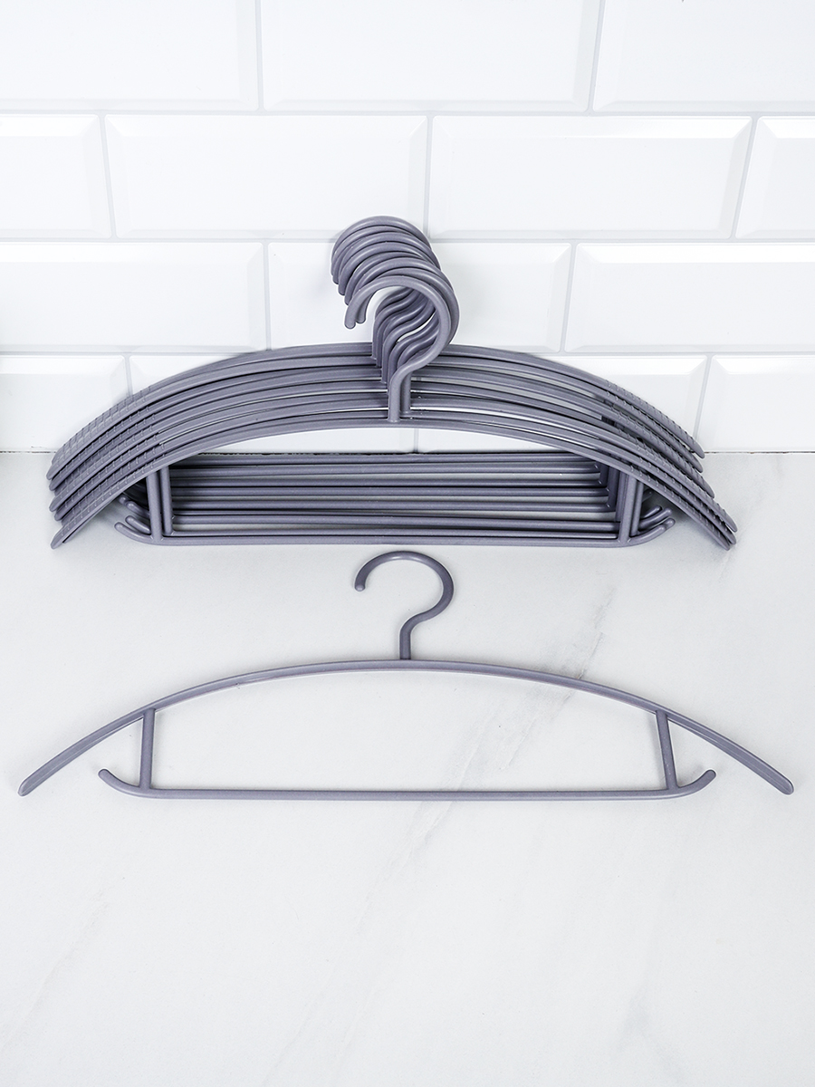 Вешалка для одежды 10 штук набор / DS-21 /уп 40/