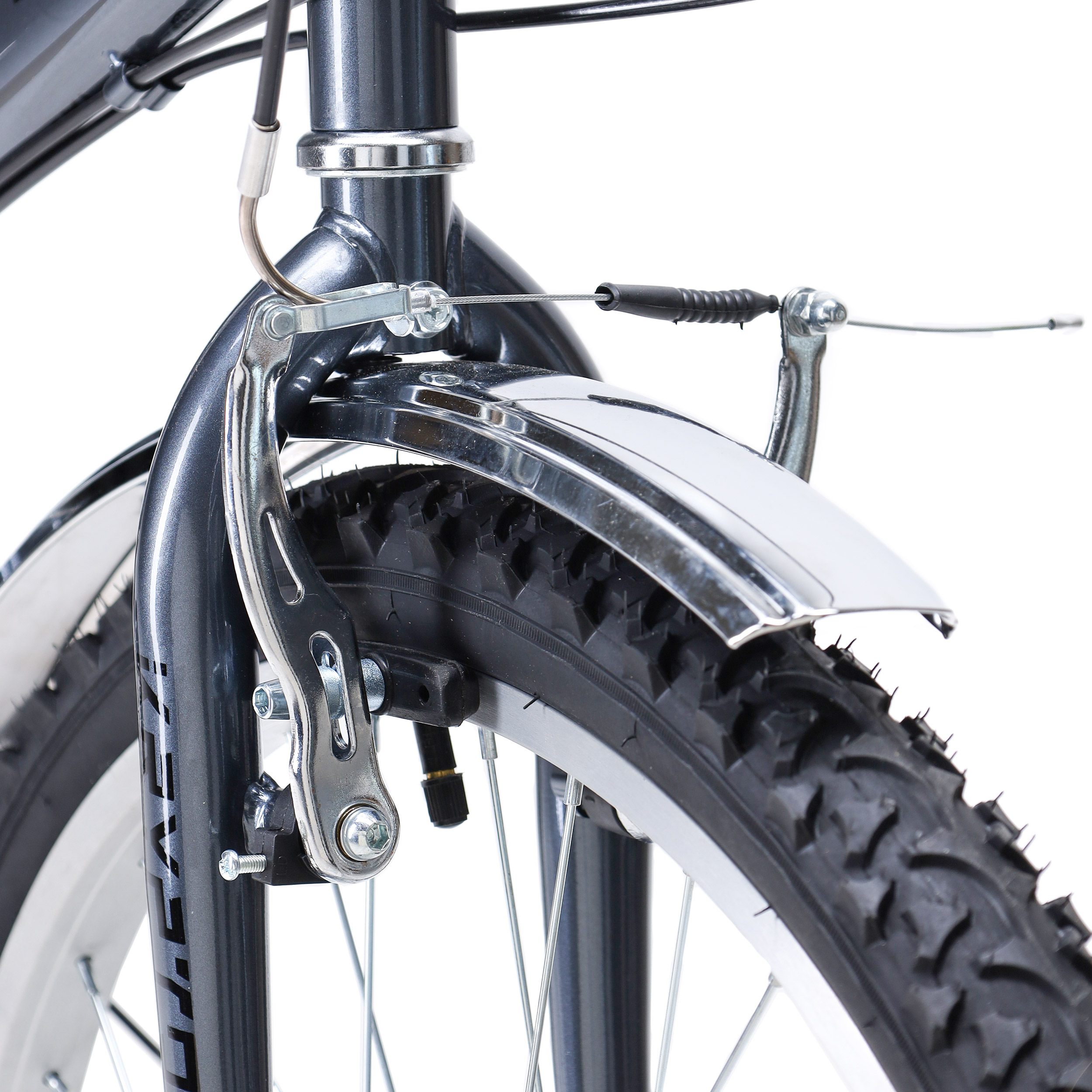 Велосипед 24" рама 14" 7sp KRYPTON ТОБОЛ складной серый