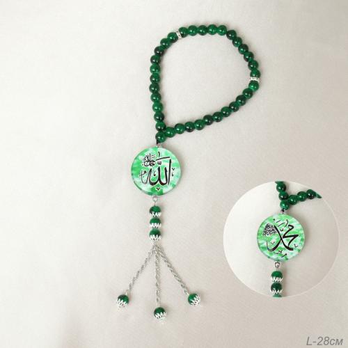 Оберег мусульманский четки 28 см / G3-14 /уп 12/600/